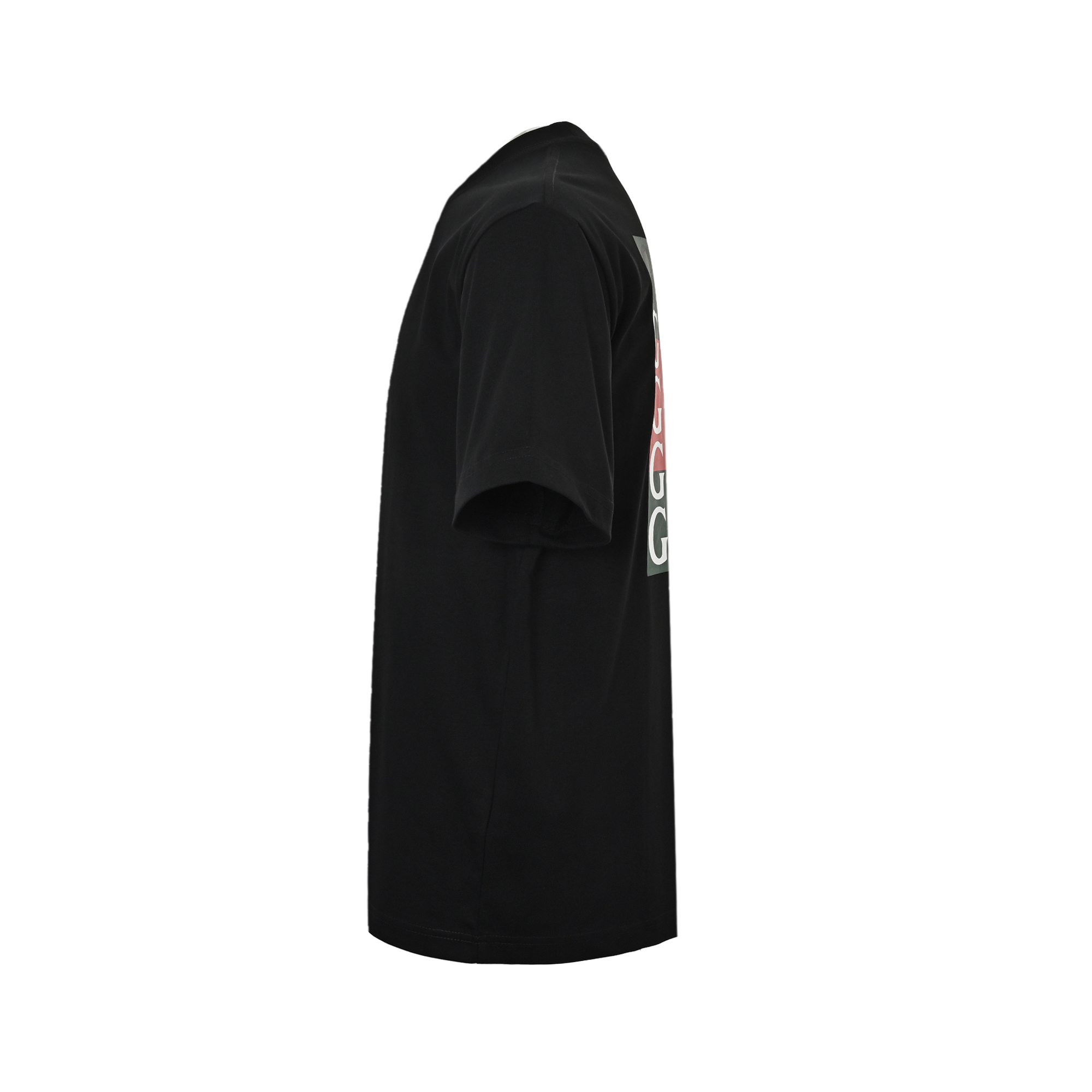 Gucci/古驰 25ss 阴影双G后背字母logo短袖