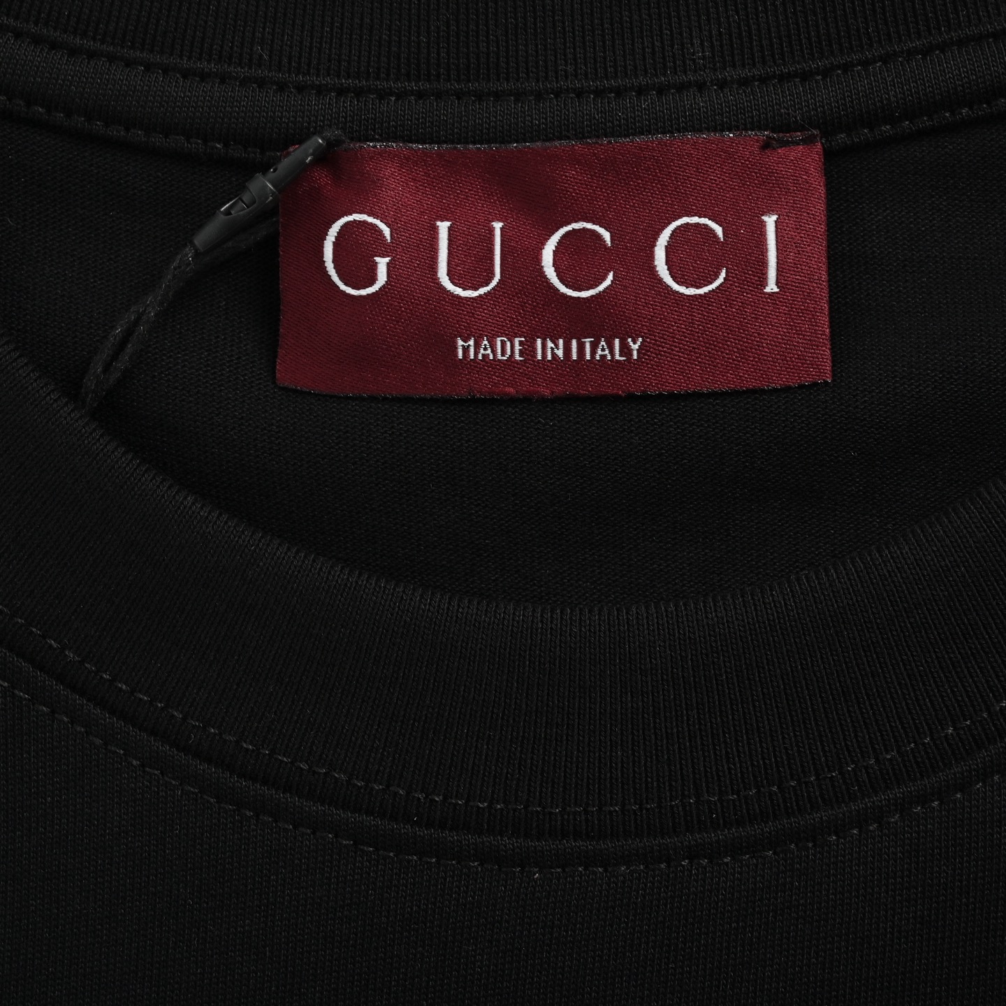 Gucci/古驰 25ss 阴影双G后背字母logo短袖