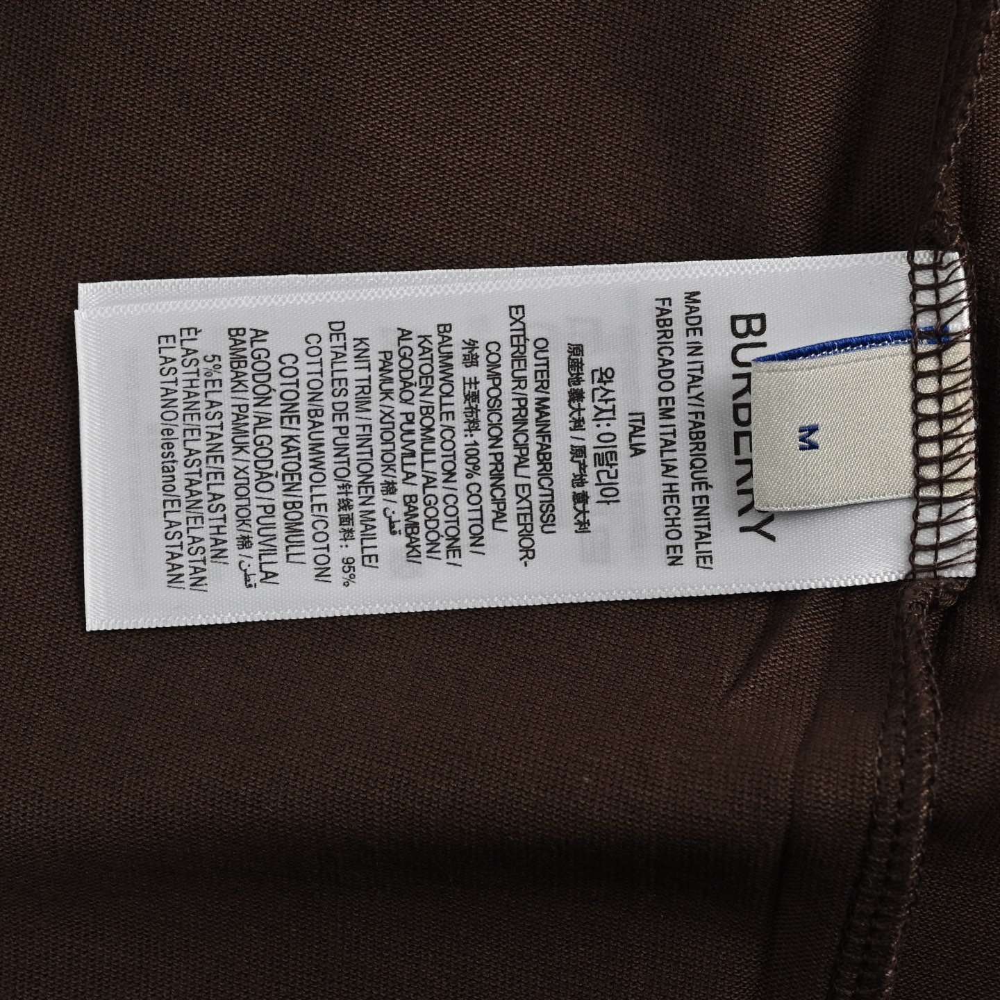 Burberry/巴宝莉 25ss 战马发泡印花短袖 平织棉 T 恤衫