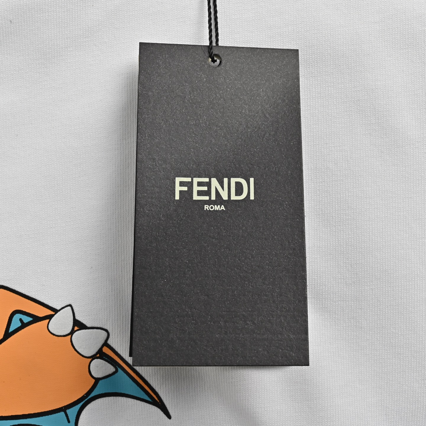Fendi/芬迪 24ss 宝可梦联名小火龙印花短袖