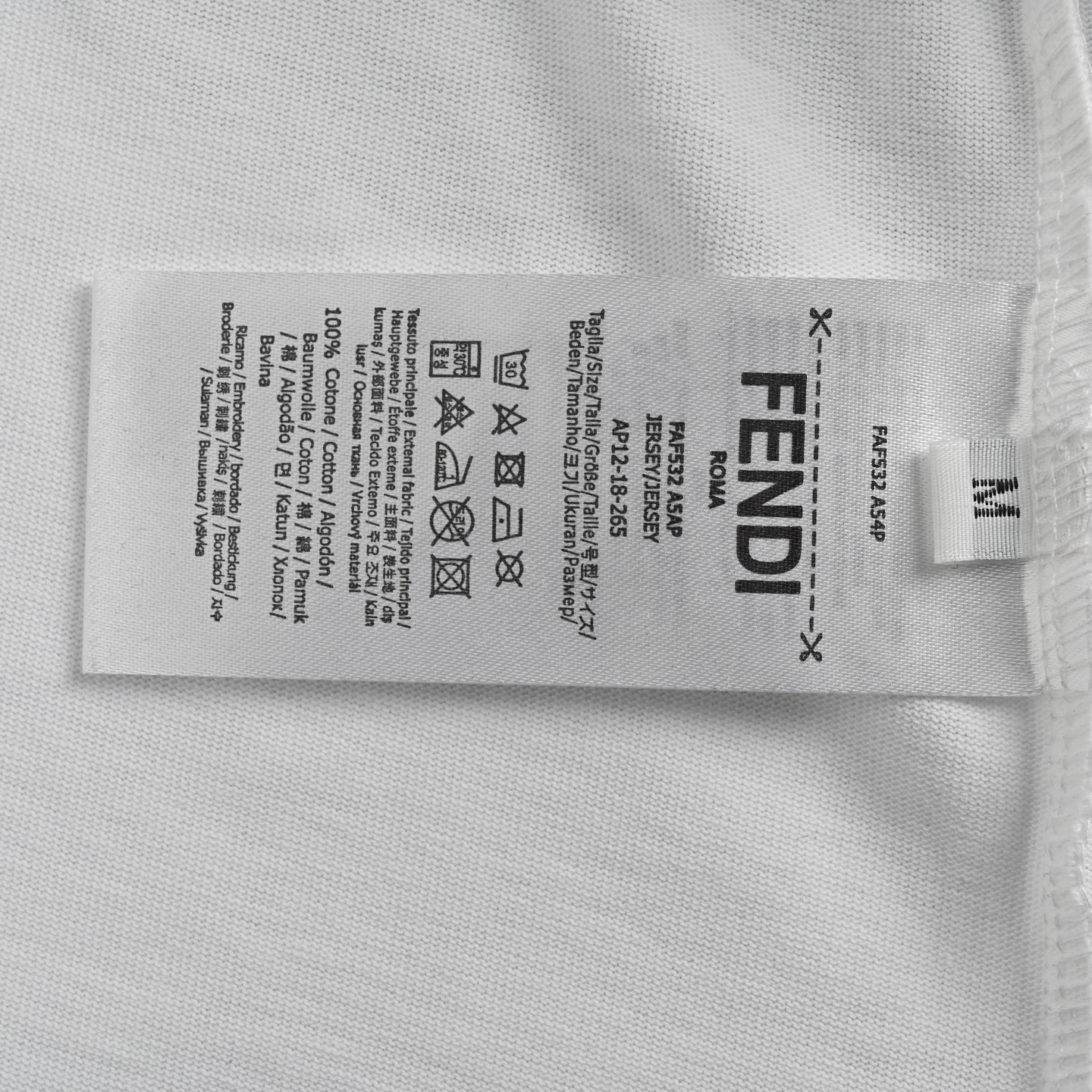 Fendi/芬迪 24ss 宝可梦联名小火龙印花短袖
