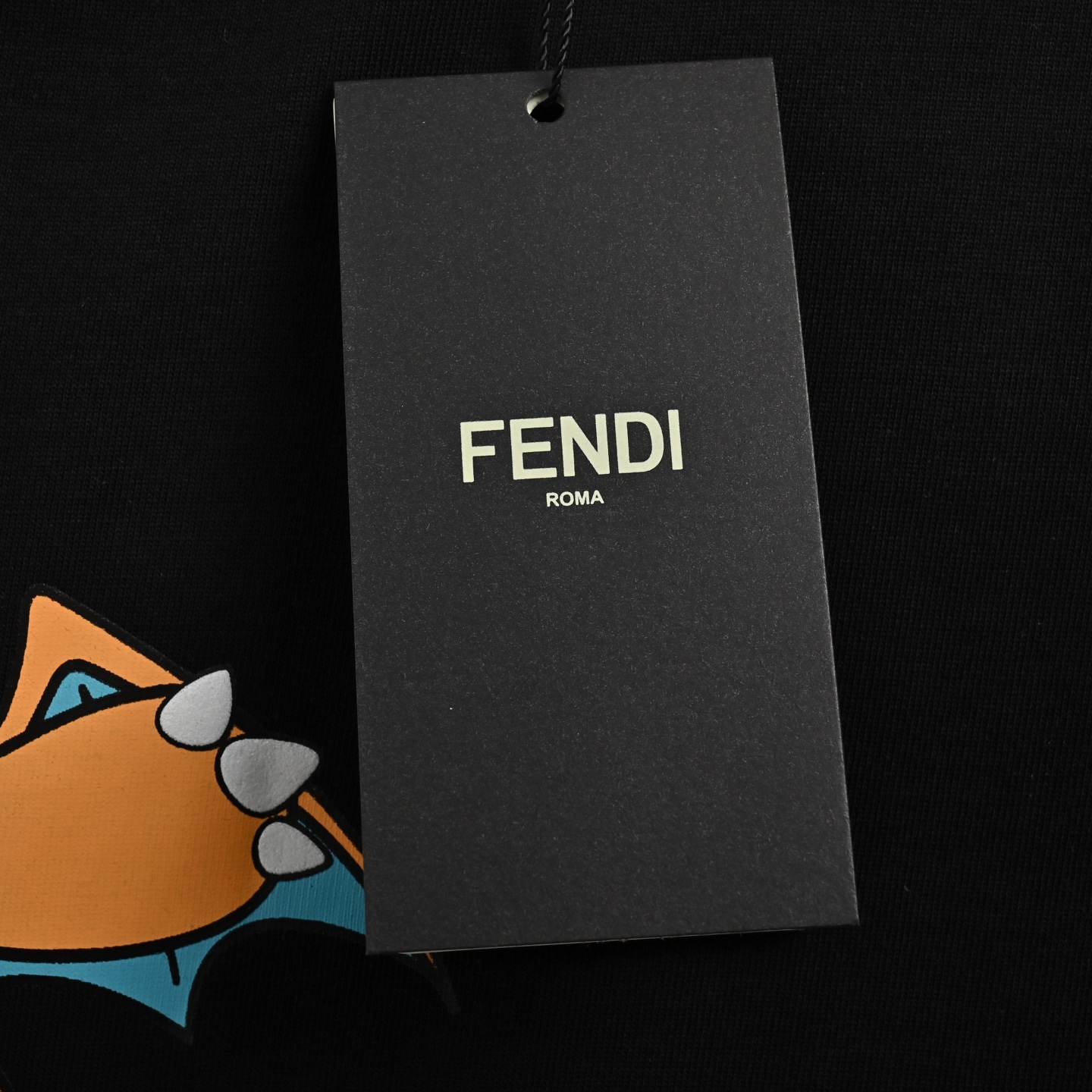Fendi/芬迪 24ss 宝可梦联名小火龙印花短袖