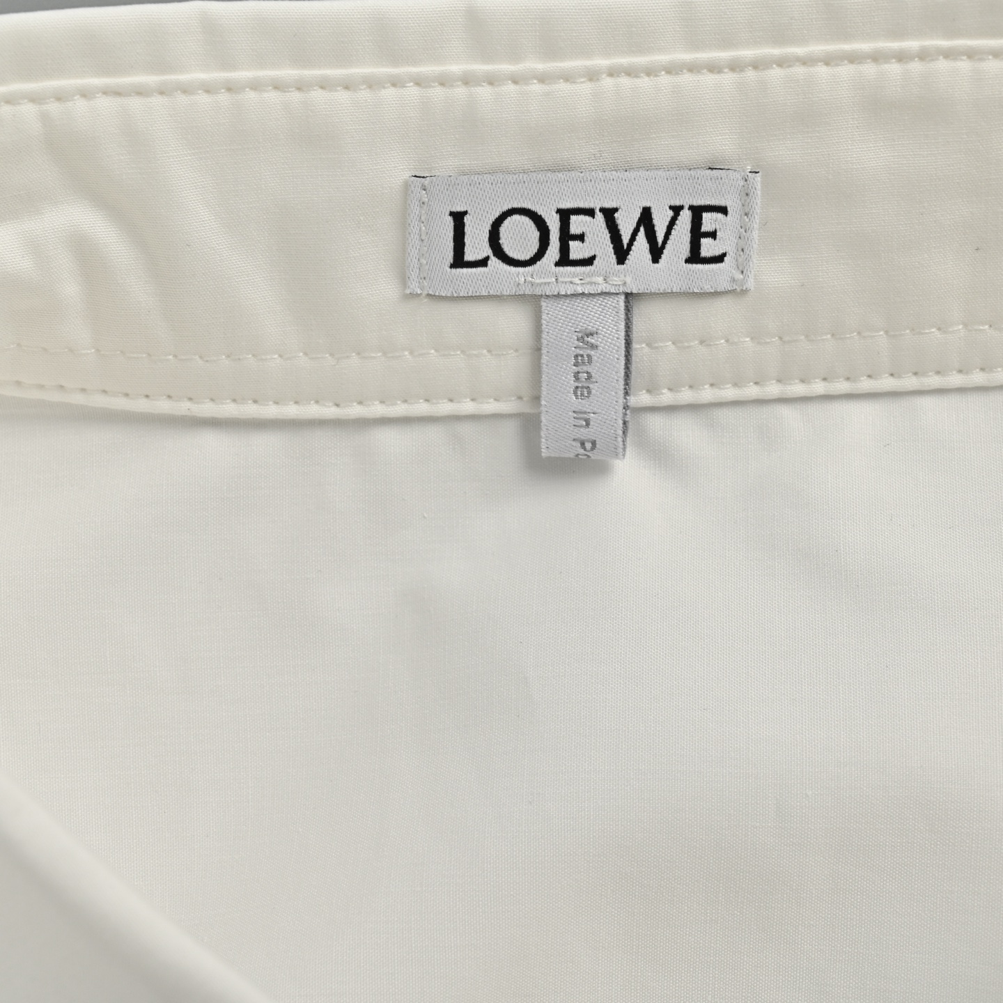 Loewe/路易威登 25ss Anagram口袋刺绣衬衫