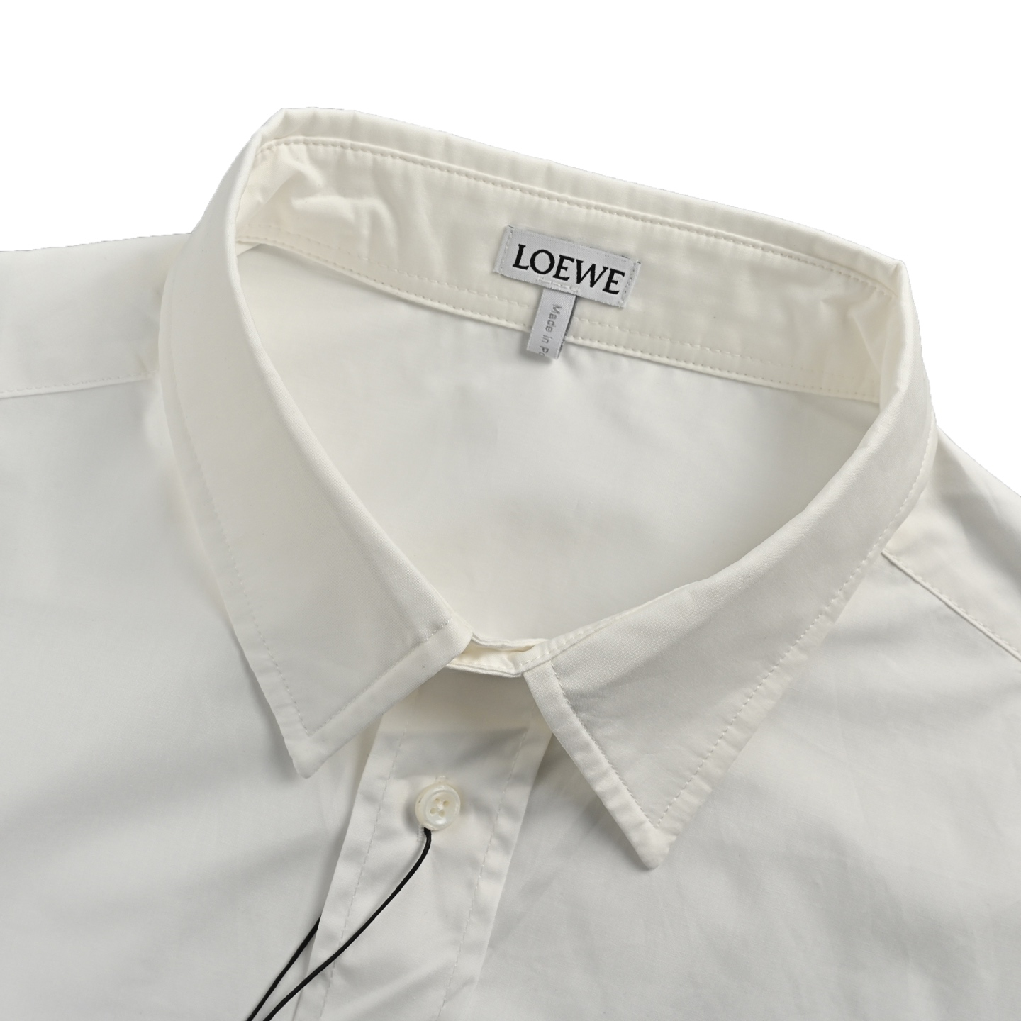 Loewe/路易威登 25ss Anagram口袋刺绣衬衫