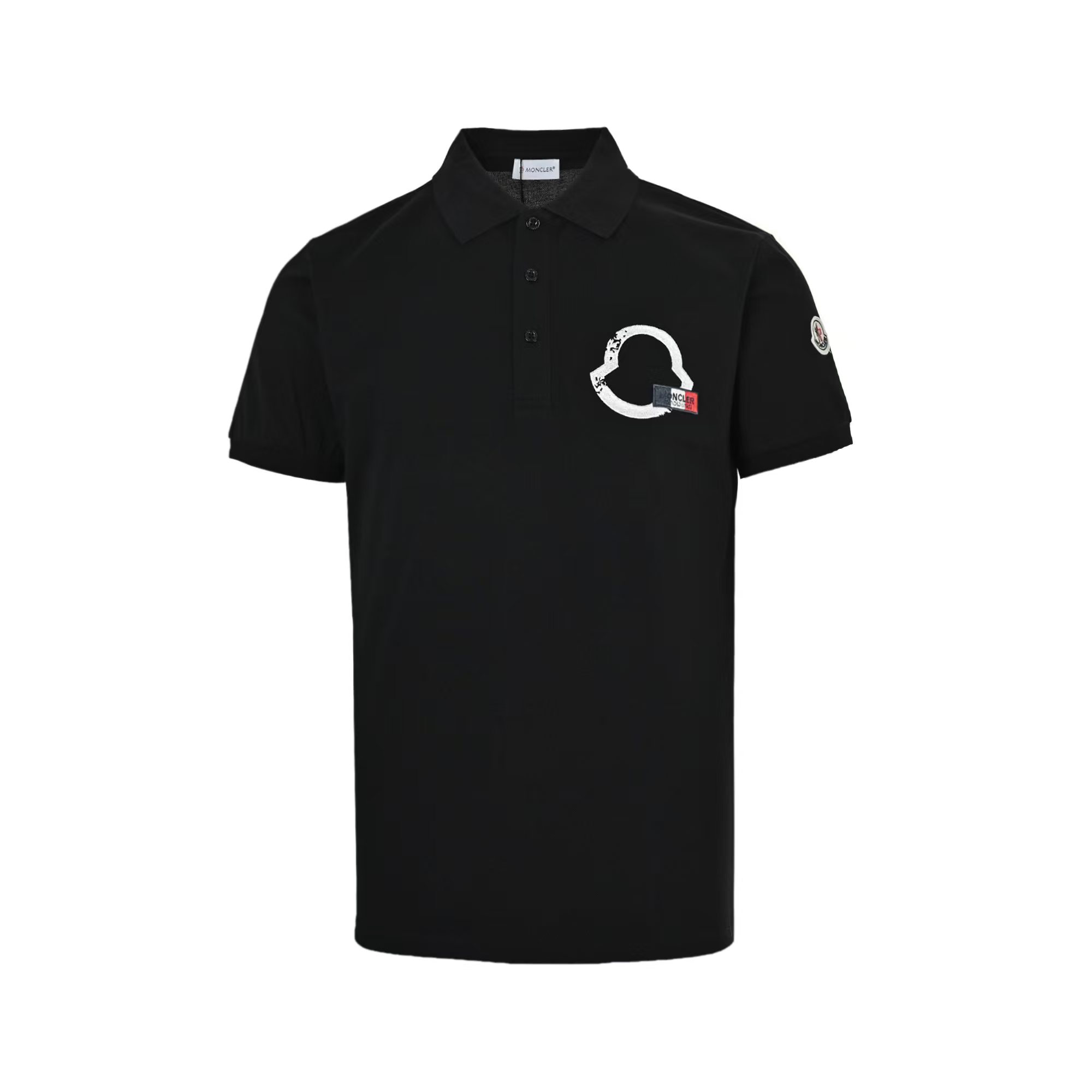 Moncler/蒙口 25ss 胸口刺绣徽标Polo短袖