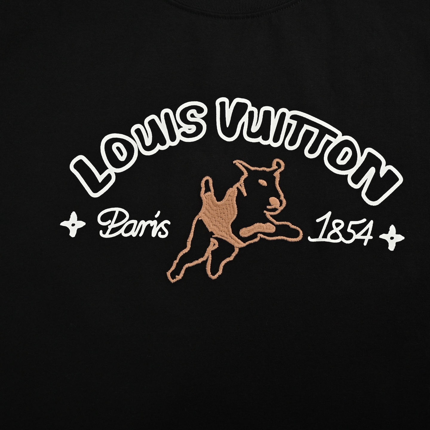 Louis Vuitton/路易威登 24ss 斗牛犬刺绣短袖