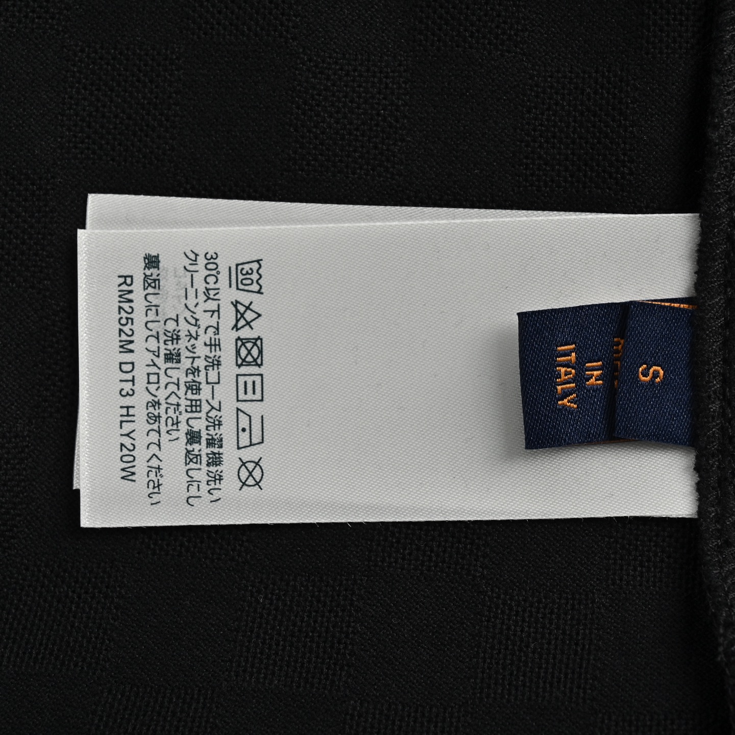 Louis Vuitton/路易威登 25ss 珠地暗纹棋盘格金色徽章刺绣短袖