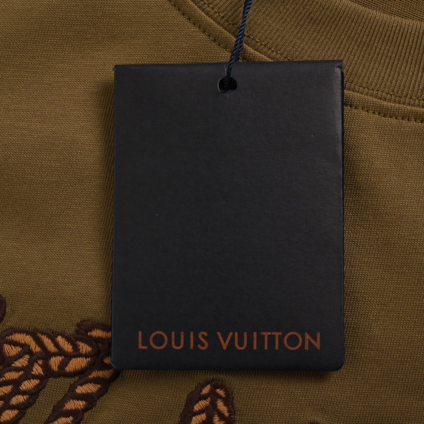 Louis Vuitton/路易威登 24ss 麻绳绳结刺绣短袖