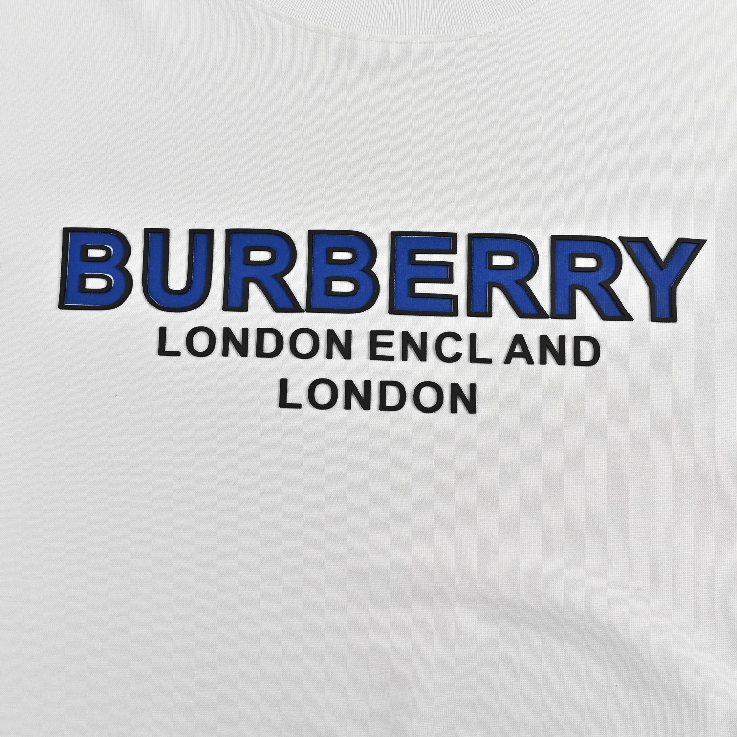 Burberry/巴宝莉 25ss 压胶字母印花短袖