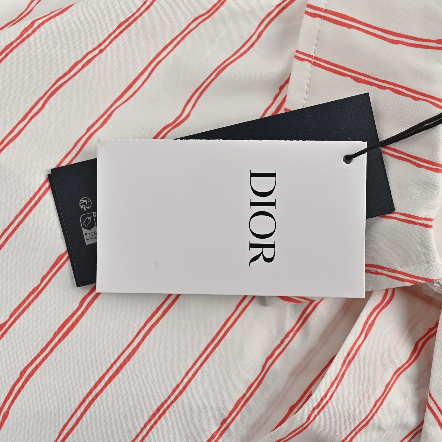 Dior/迪奥 25ss 口袋刺绣条纹衬衫 25ss新款衬衫兼具摩登风范与传统美感