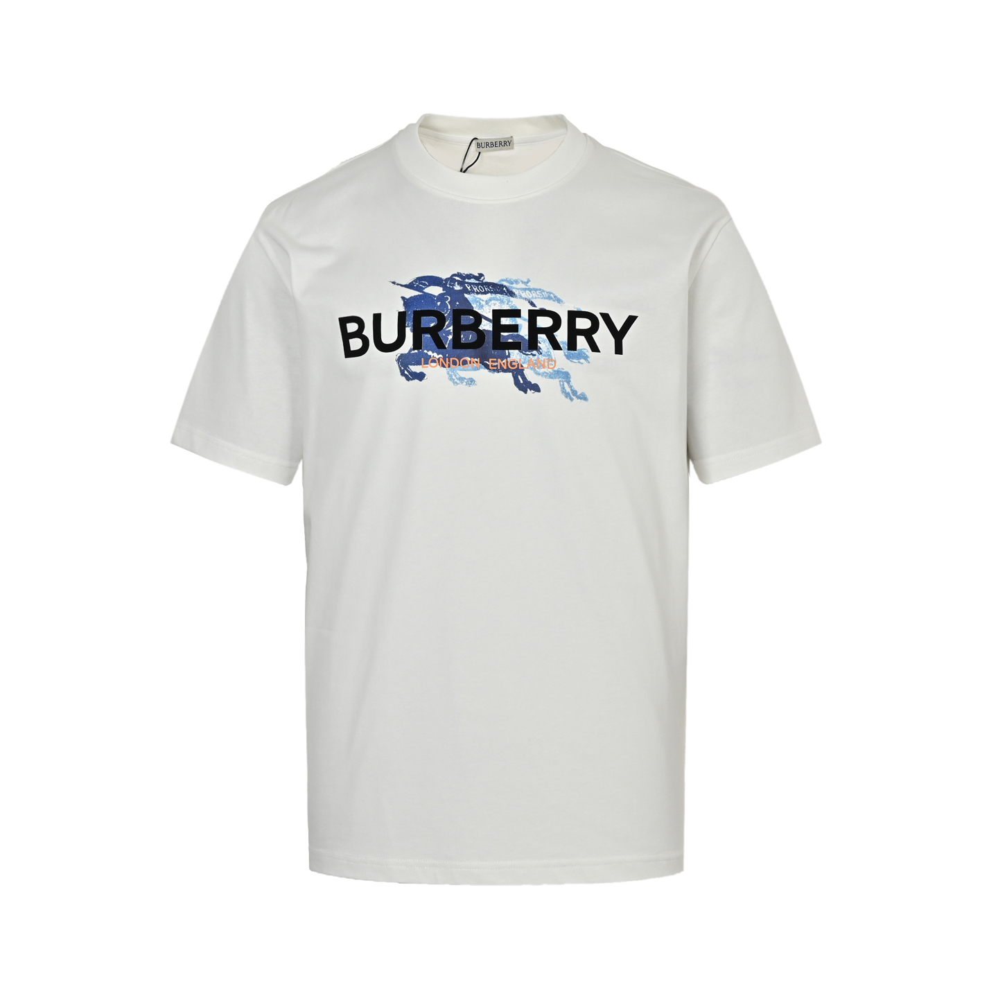 Burberry/巴宝莉 25ss 幻影战马字母印花短袖