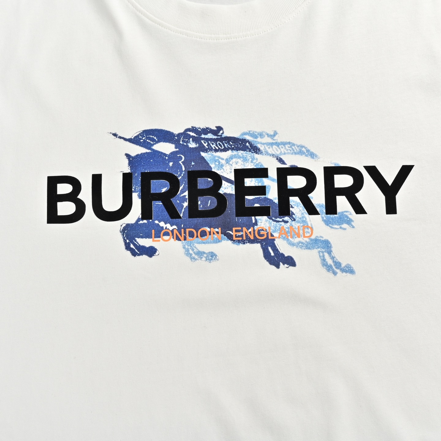 Burberry/巴宝莉 25ss 幻影战马字母印花短袖