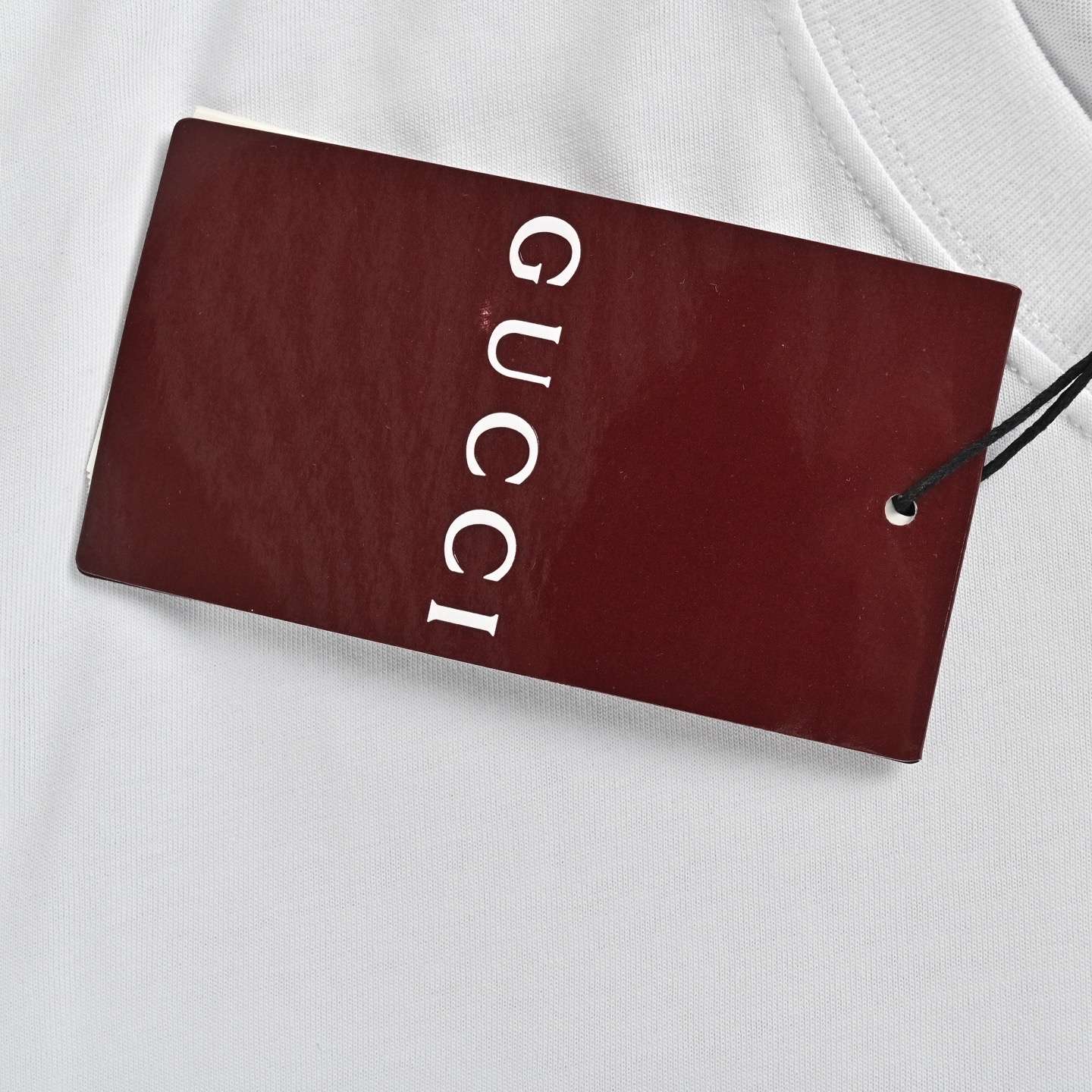Gucci/古驰 25ss 冲浪荧光绿绒面印花短袖