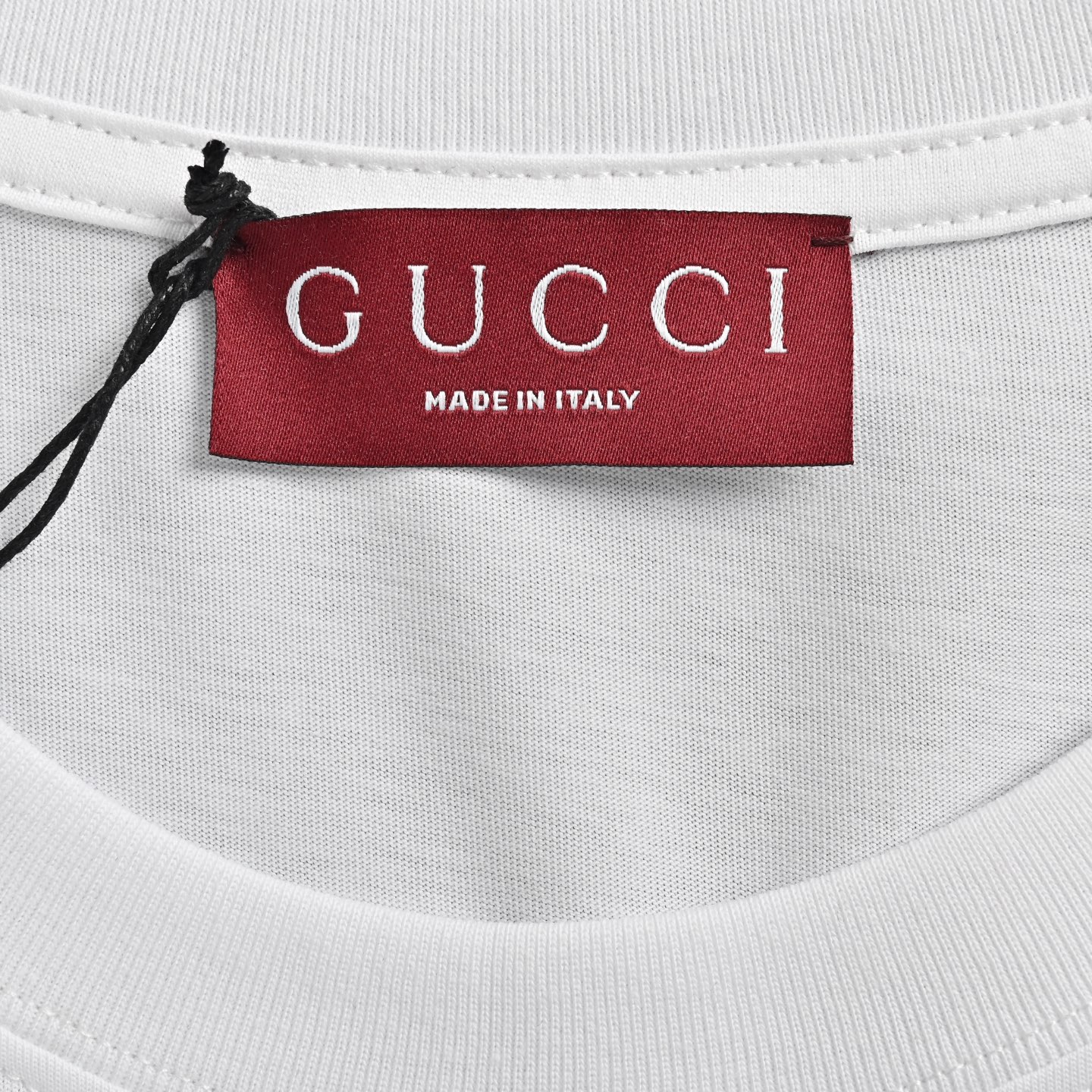 Gucci/古驰 25ss 冲浪荧光绿绒面印花短袖