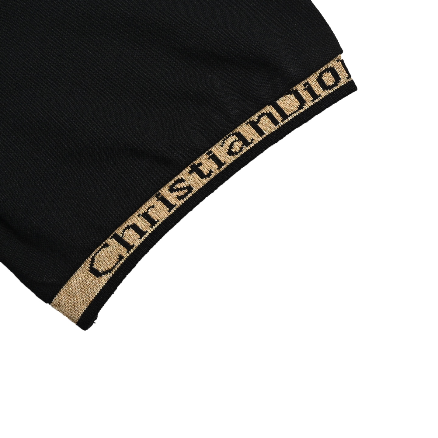 Dior/迪奥 25ss CD金线刺绣字母Polo短袖