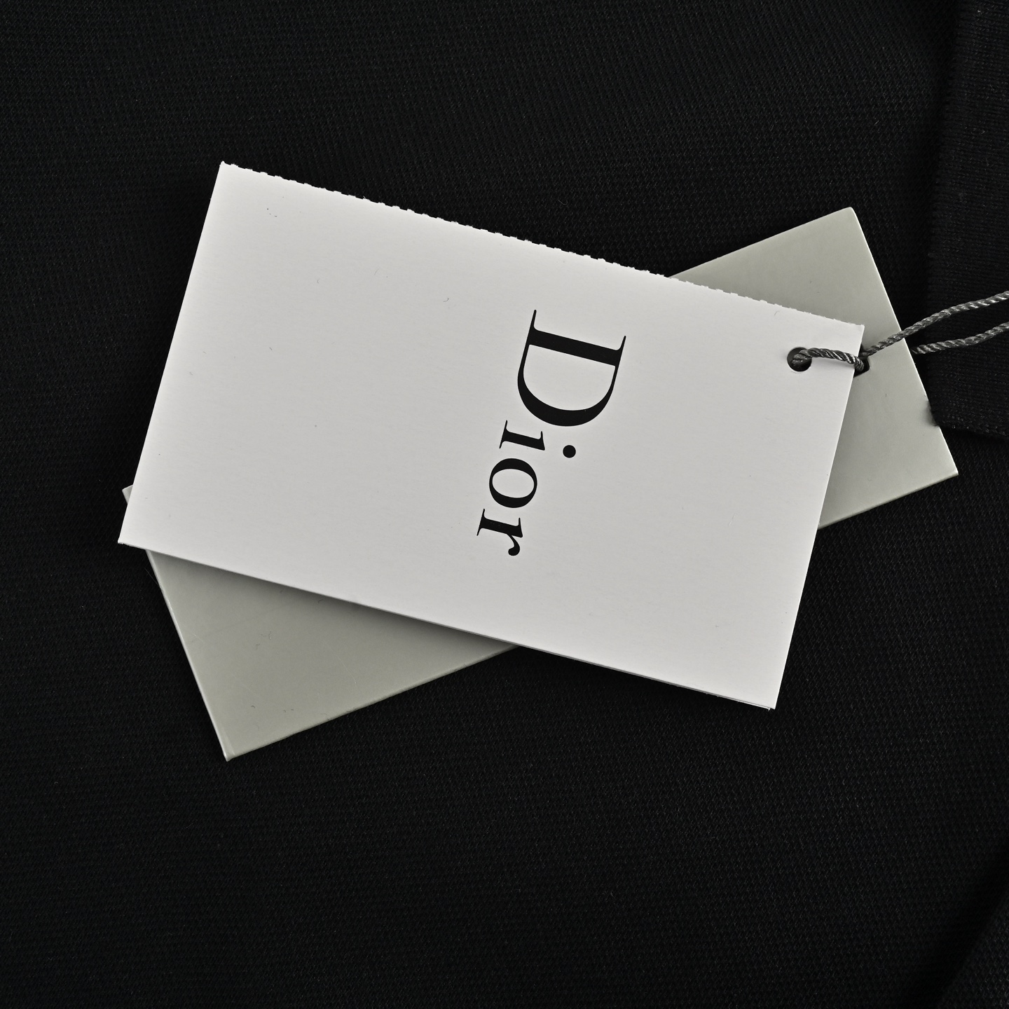Dior/迪奥 25ss CD金线刺绣字母Polo短袖