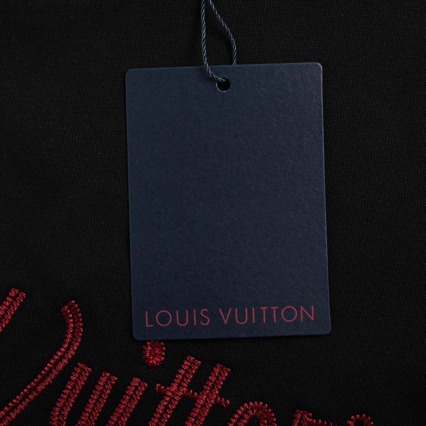 Louis Vuitton/路易威登 25ss 草写字母刺绣短袖