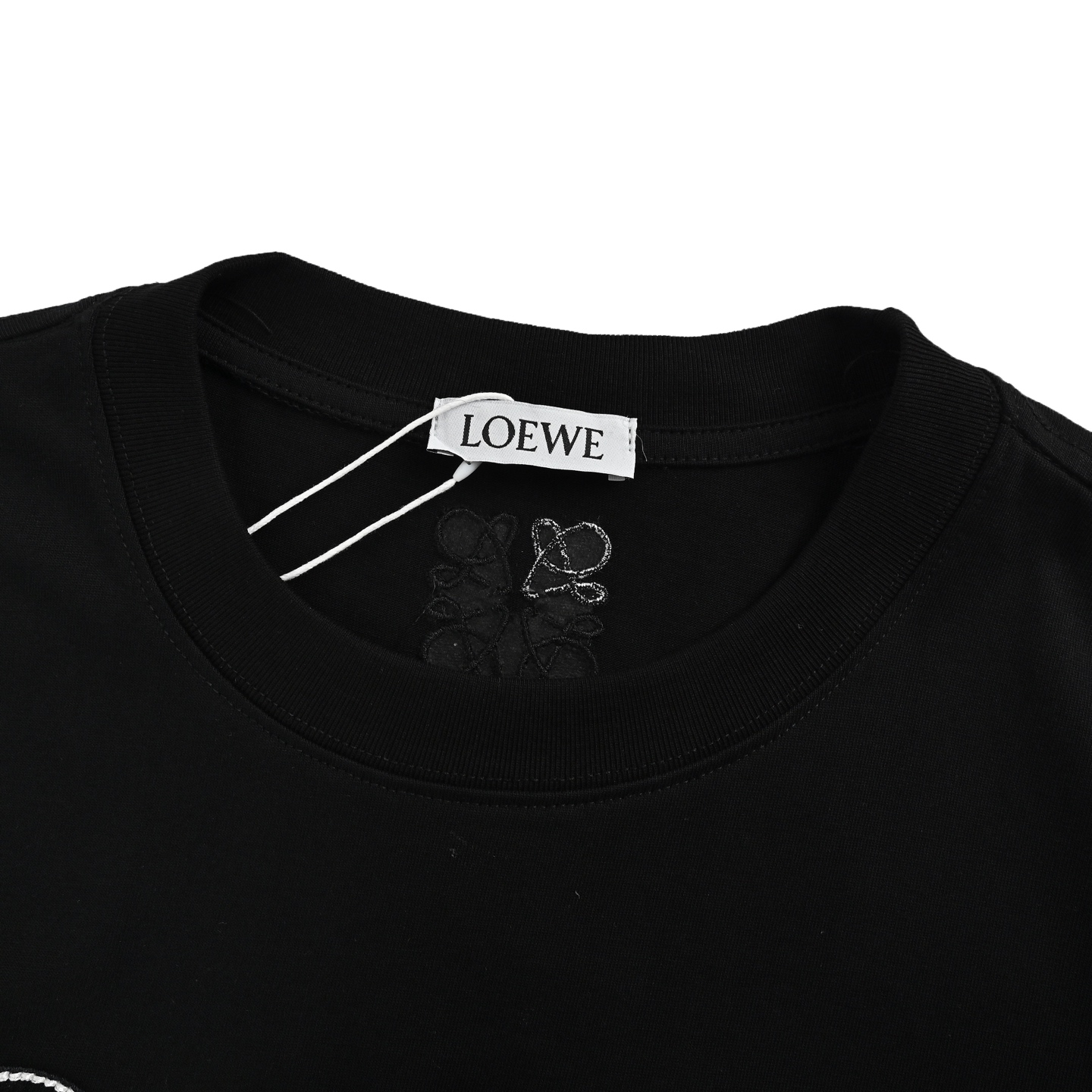 Loewe/罗意威 25ss 撞色大logo刺绣短袖