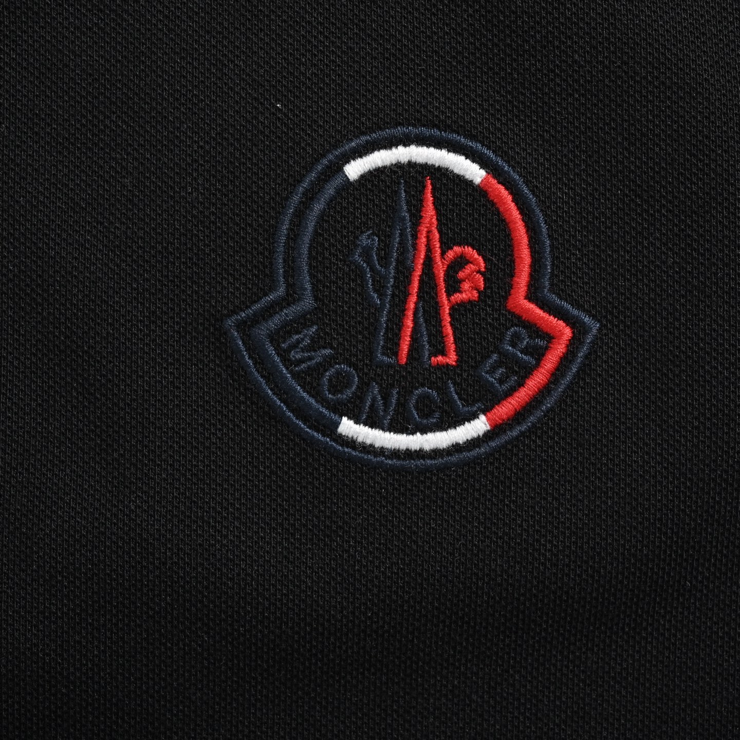 MONCLER/蒙口 25ss 刺绣徽标Polo短袖