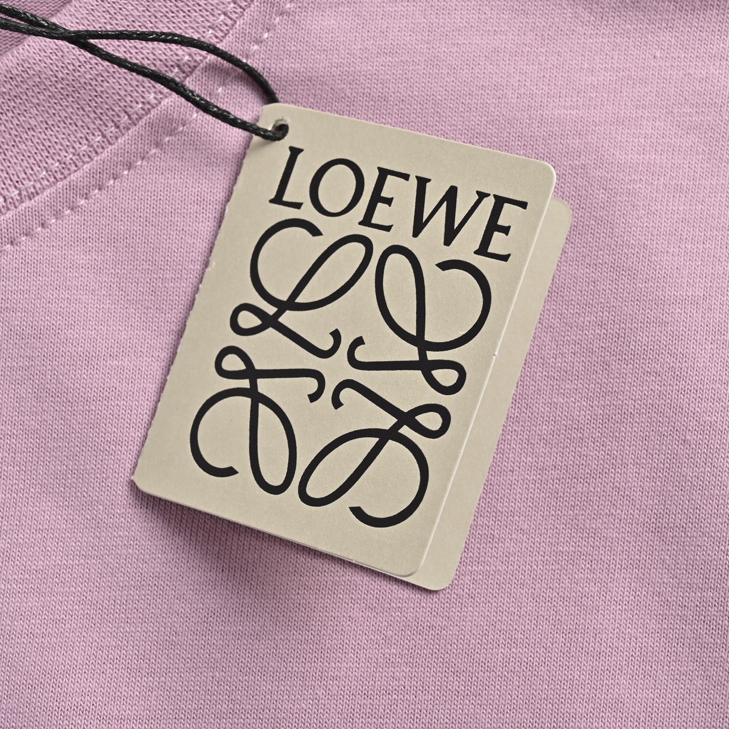 Loewe/罗意威 25ss 胸前刺绣徽标短袖 loewe 25蝴蝶结刺绣标识短袖