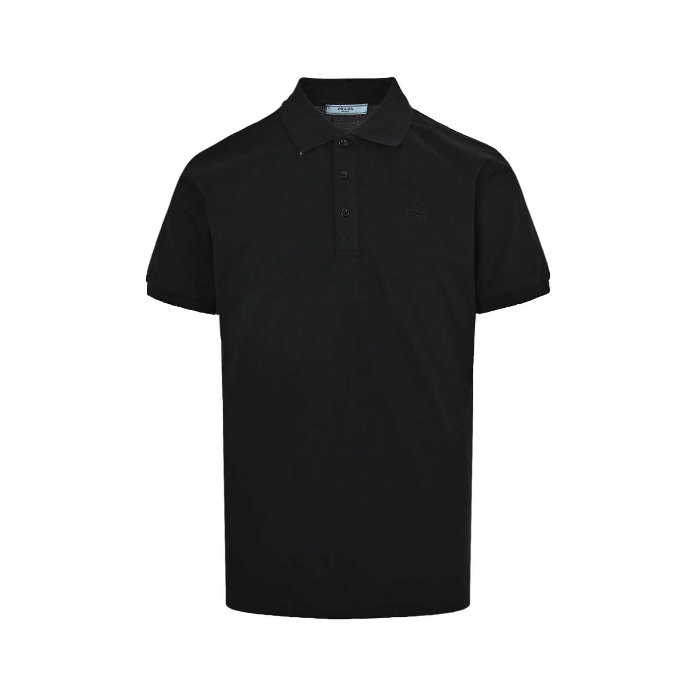Prada/普拉达 25ss 暗纹刺绣小标Polo短袖