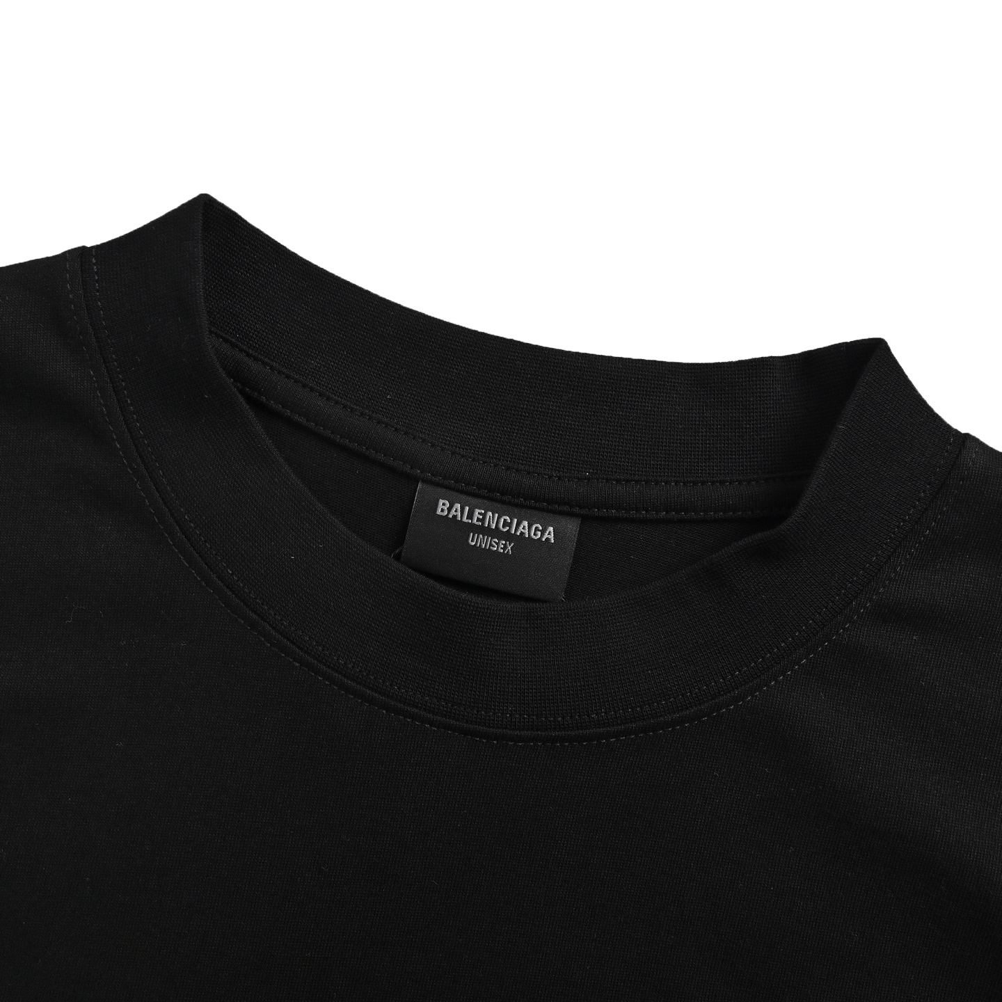 Balenciaga/巴黎世家 25ss 胶带刺绣短袖