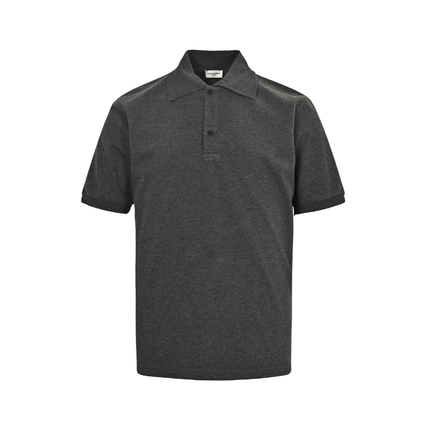 Saint Laurent/圣罗兰SLP胸口小标刺绣Polo短袖 原