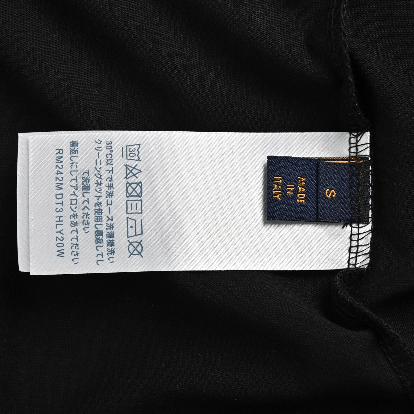 Louis Vuitton/路易威登 25ss 植绒老花贴布短袖