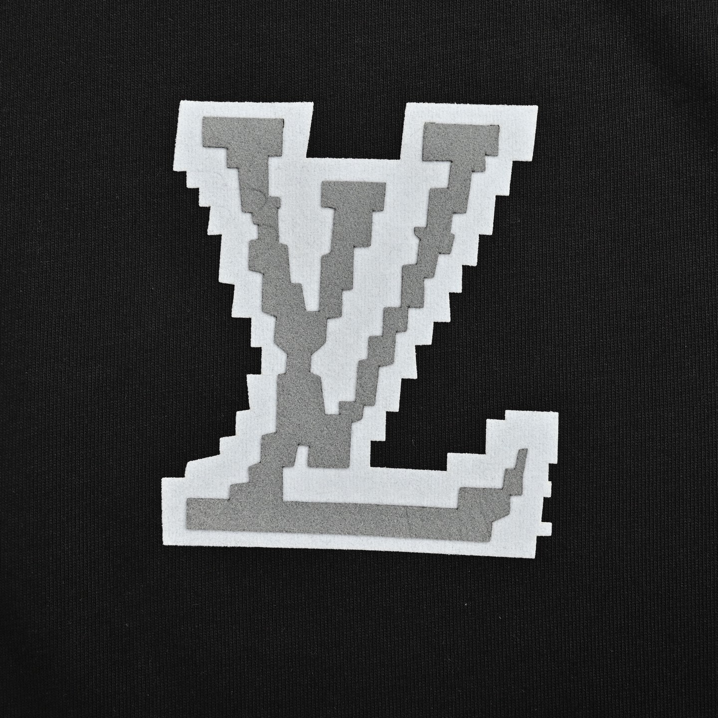 Louis Vuitton/路易威登 25ss 植绒老花贴布短袖