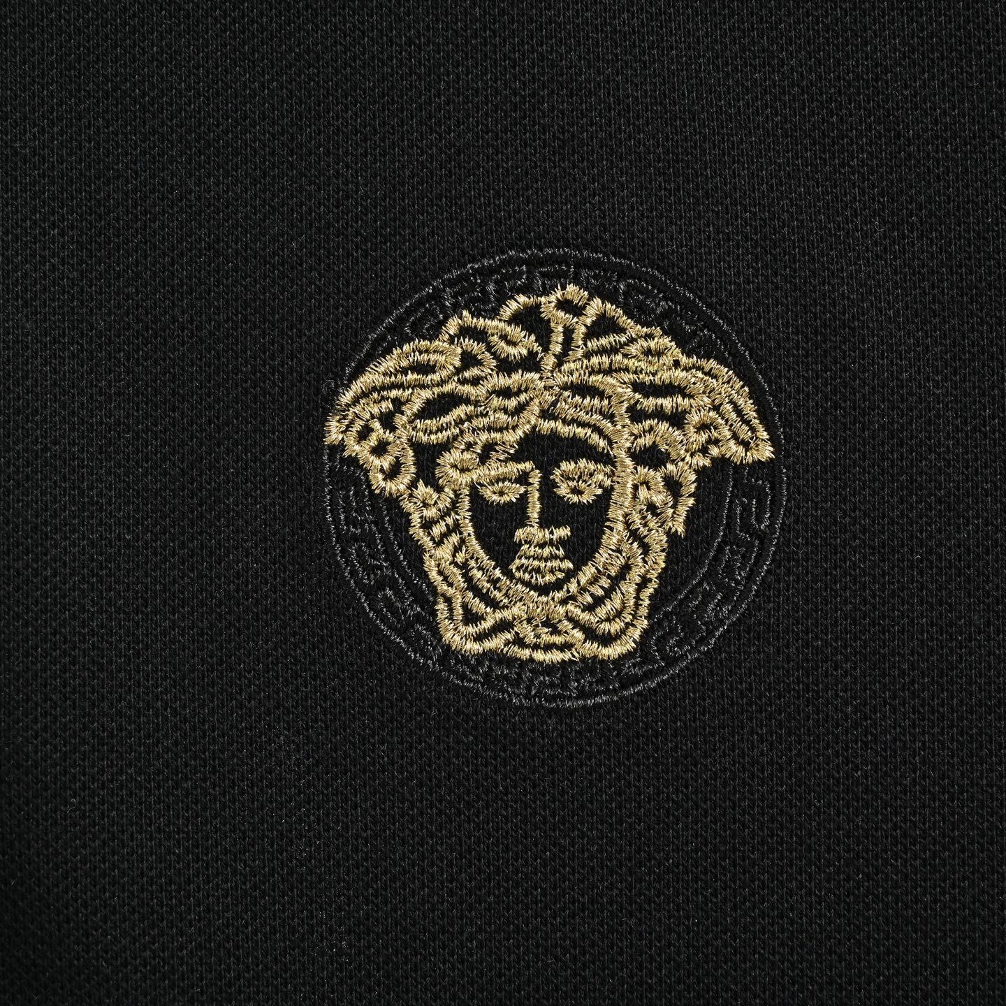VERSACE/范思哲 刺绣徽标Polo短袖