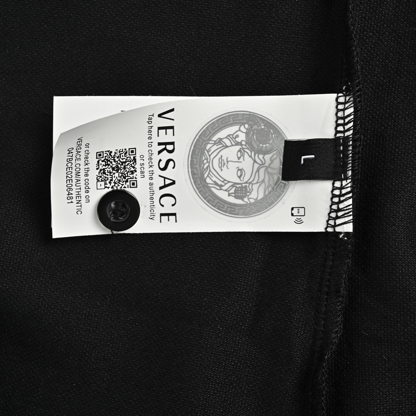 VERSACE/范思哲 刺绣徽标Polo短袖