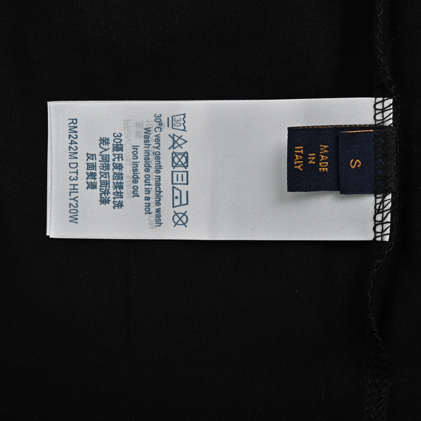Louis Vuitton/路易威登 25ss 三圆环老花刺绣短袖