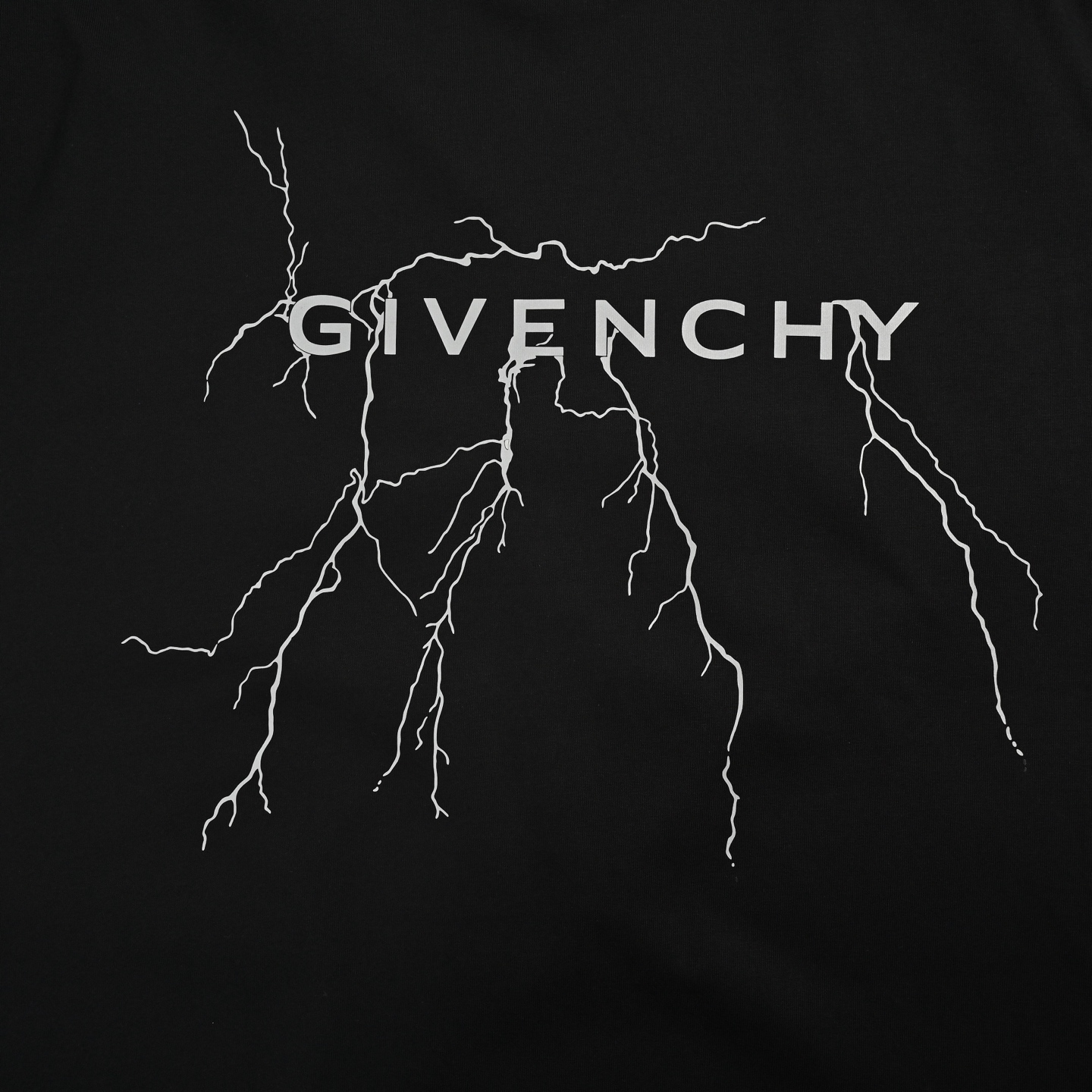 GIVENCHY/纪梵希 反光闪电印花短袖