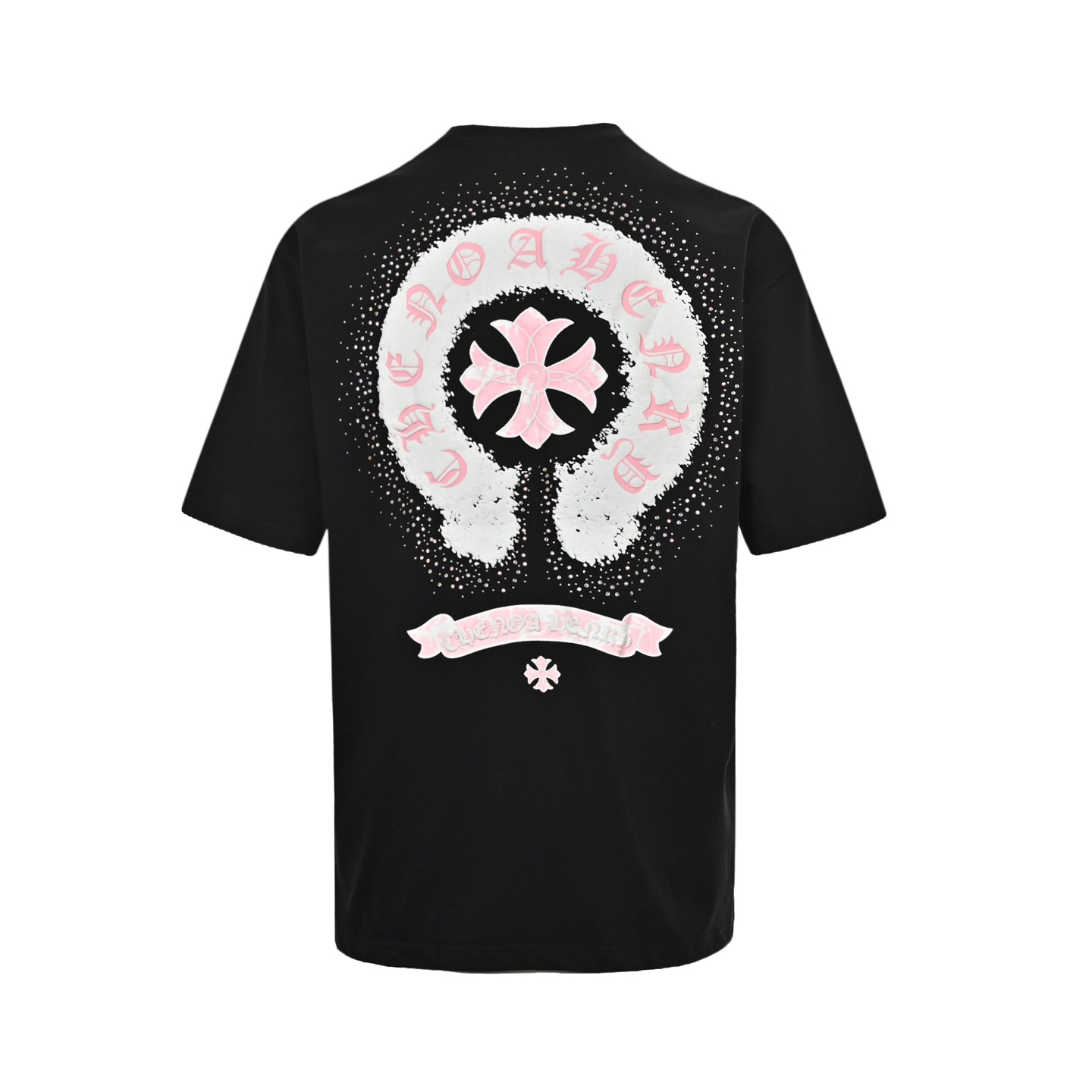 Chrome Hearts/克罗心 发泡马蹄印花短袖