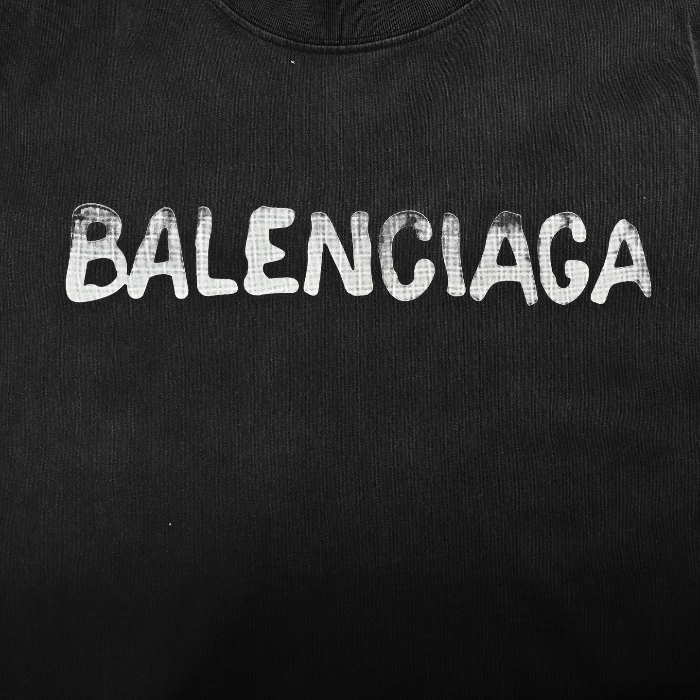 Balenciaga/巴黎世家 后背双B印花短袖