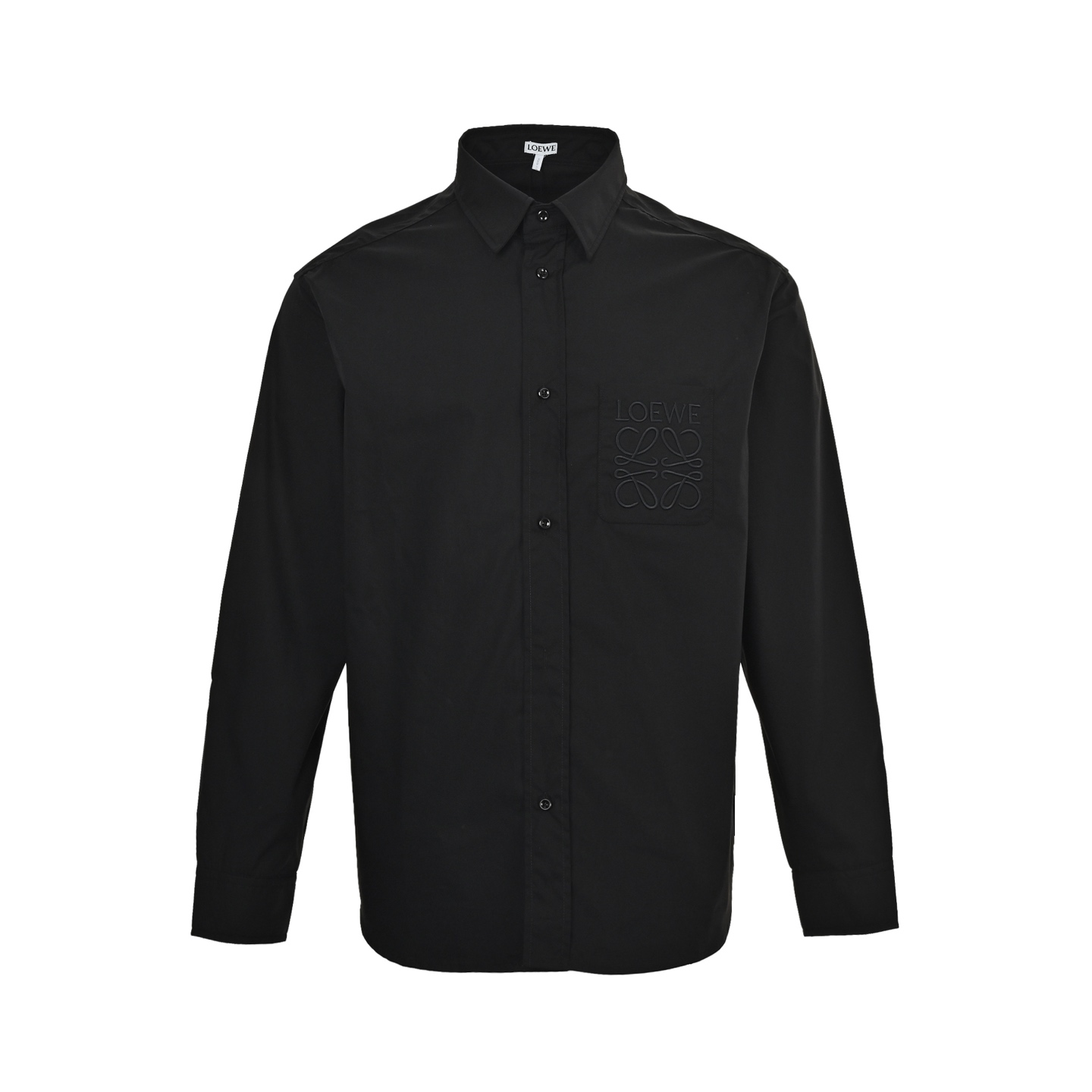 Loewe/罗意威 25ss Anagram口袋刺绣衬衫