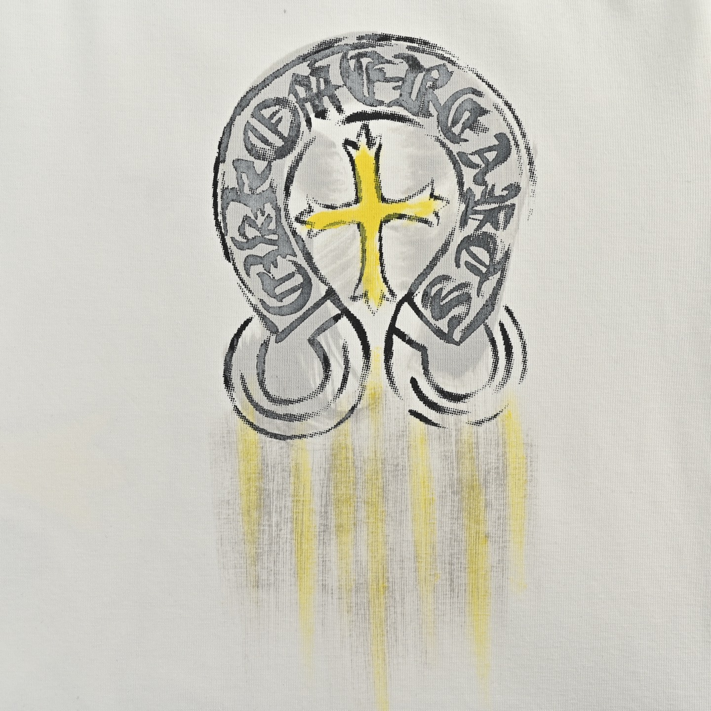 Chrome Hearts/克罗心 25ss 涂鸦梵文印花短袖