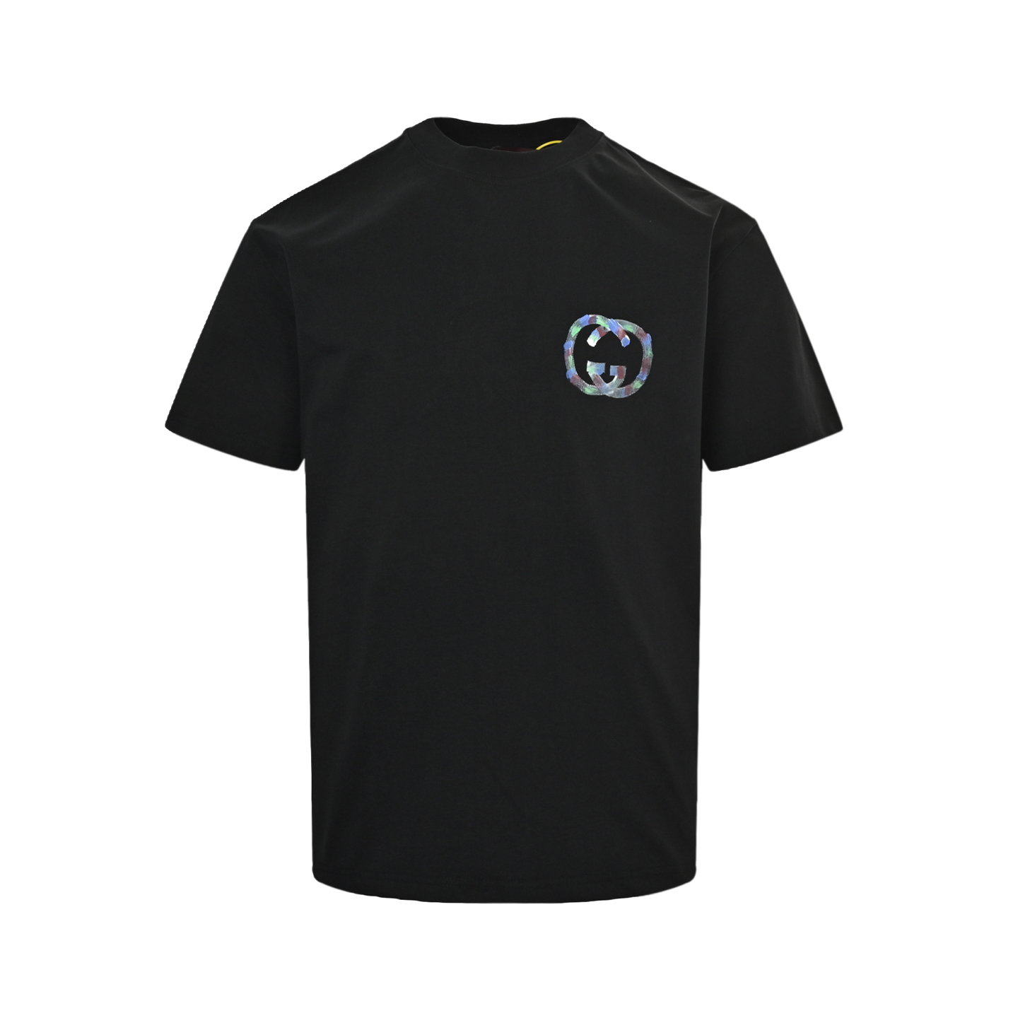 Gucci/古驰 25ss 涂鸦手绘双G印花短袖
