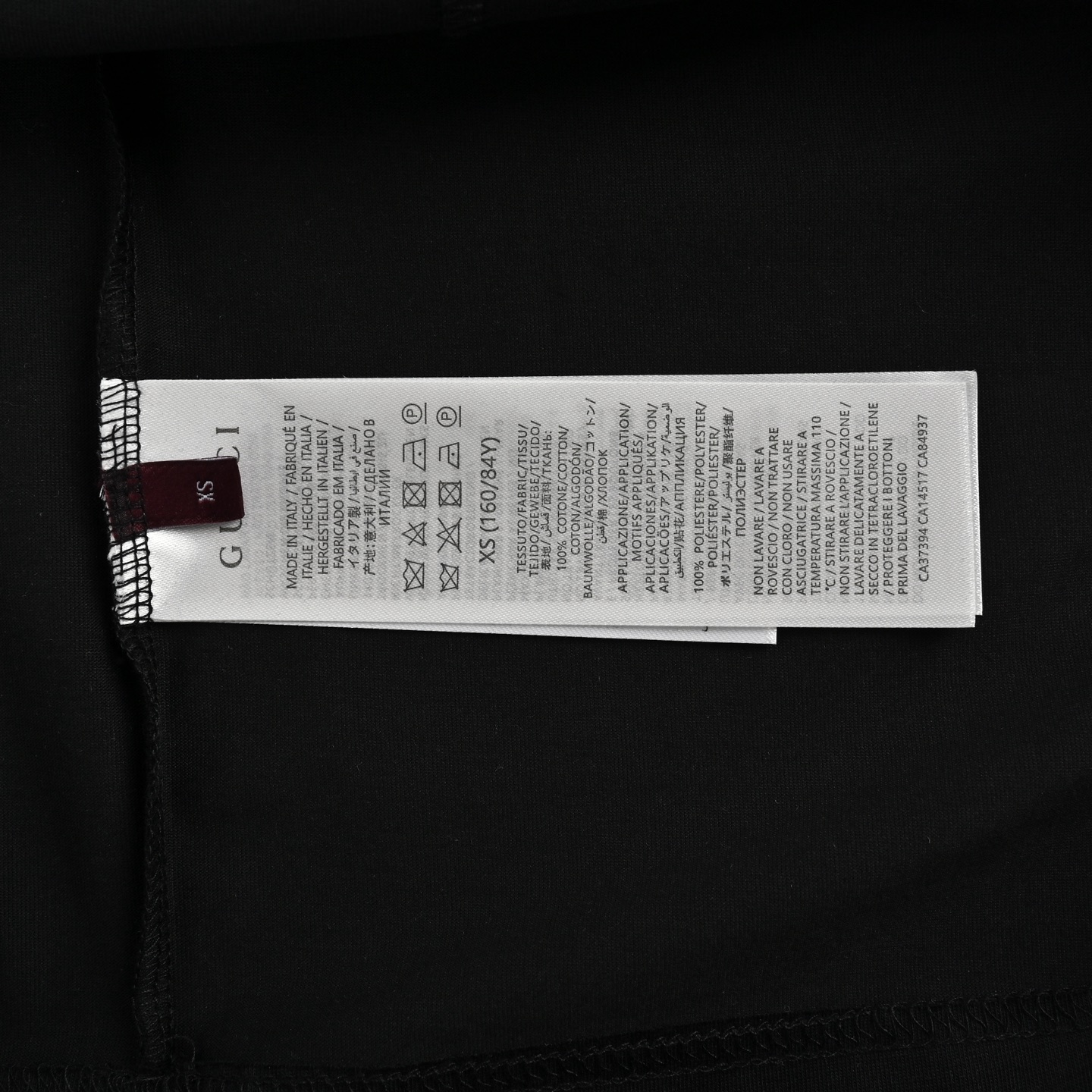 Gucci/古驰 25ss 涂鸦手绘双G印花短袖