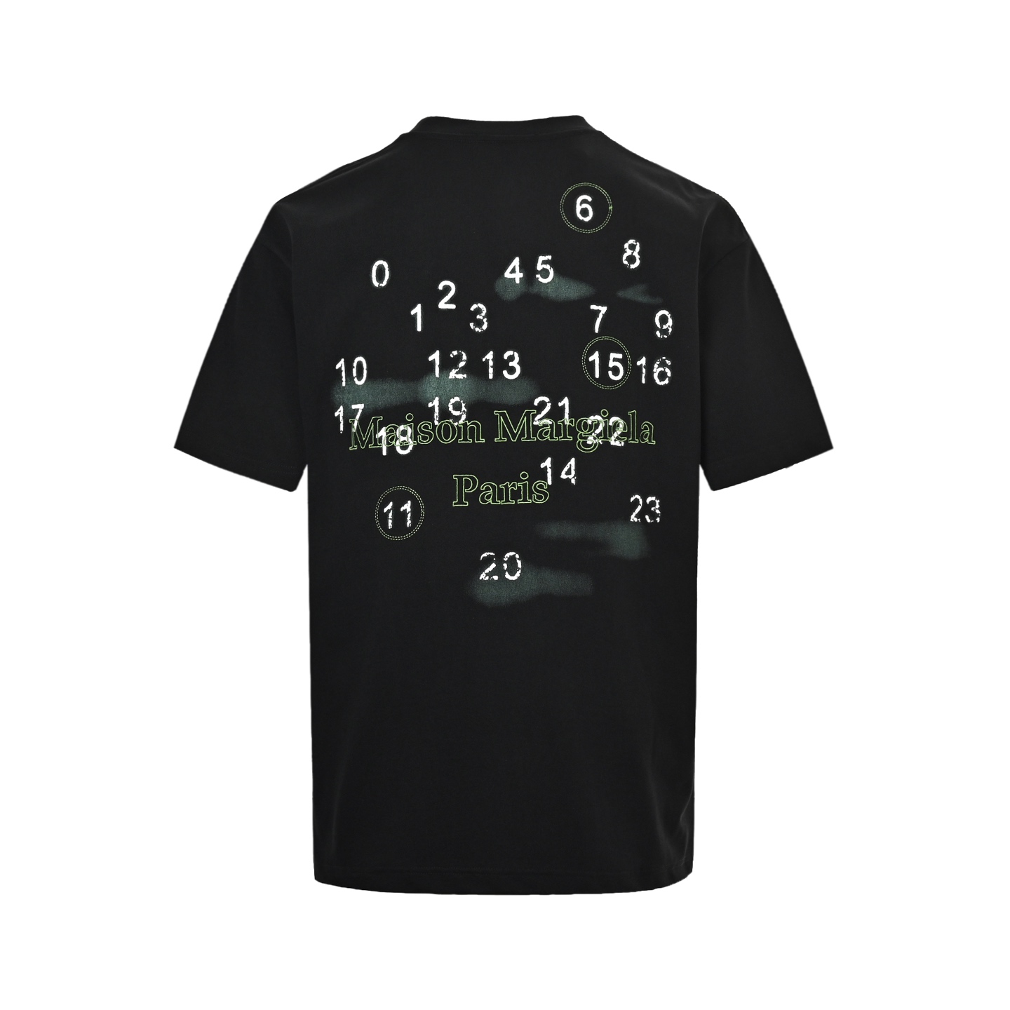 Maison Margiela/马吉拉 25ss 数字logo刺绣短袖