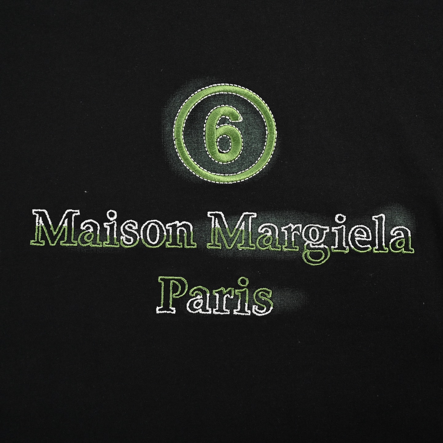 Maison Margiela/马吉拉 25ss 数字logo刺绣短袖