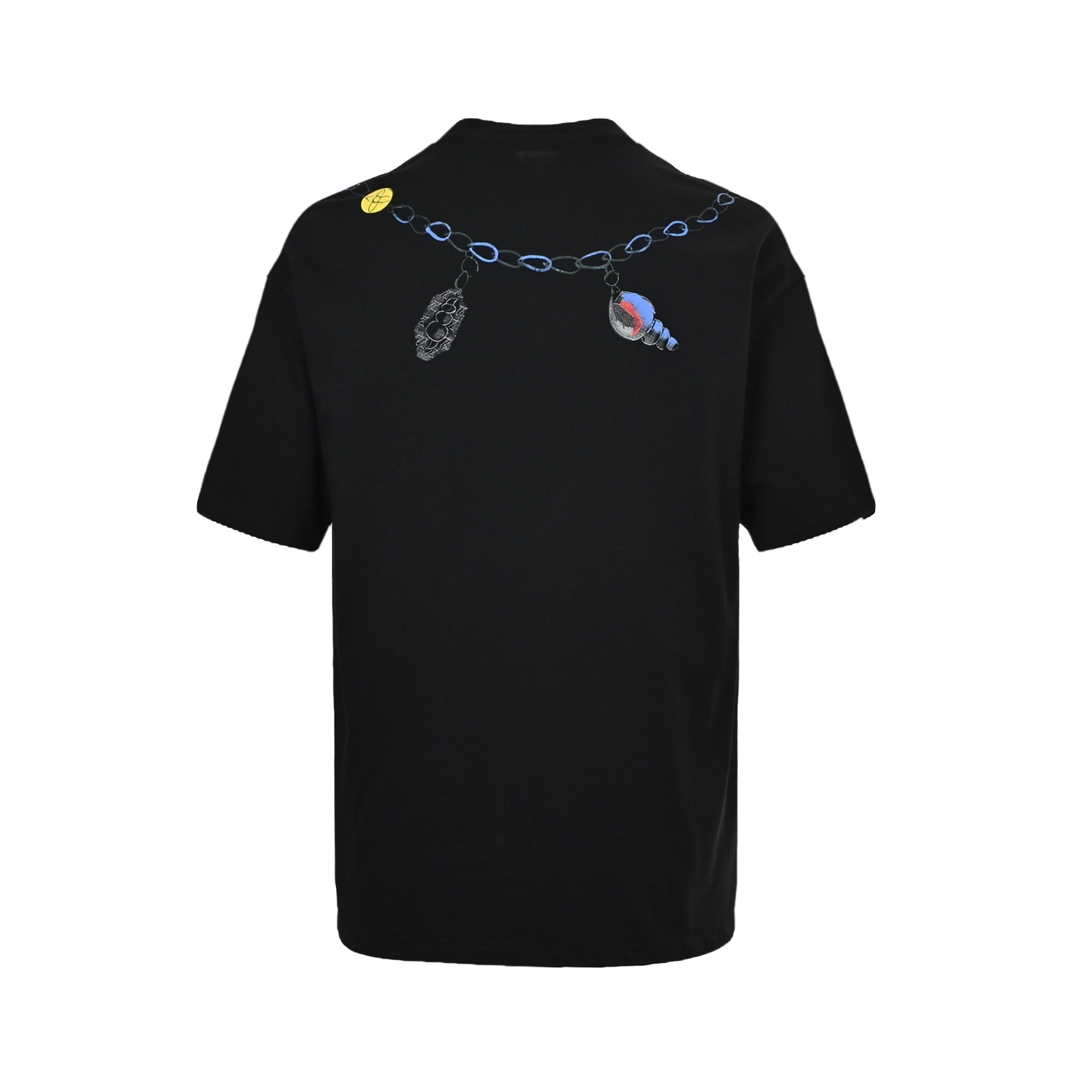 Louis Vuitton/路易威登 25ss 创意项链字母logo印花短袖