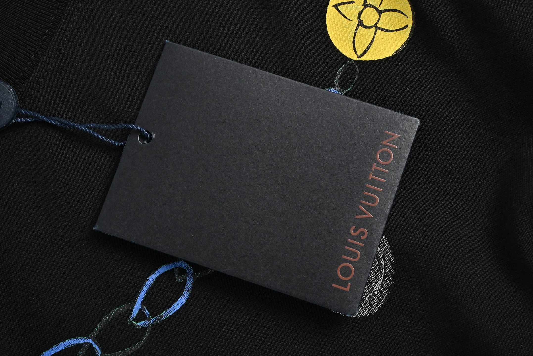 Louis Vuitton/路易威登 25ss 创意项链字母logo印花短袖
