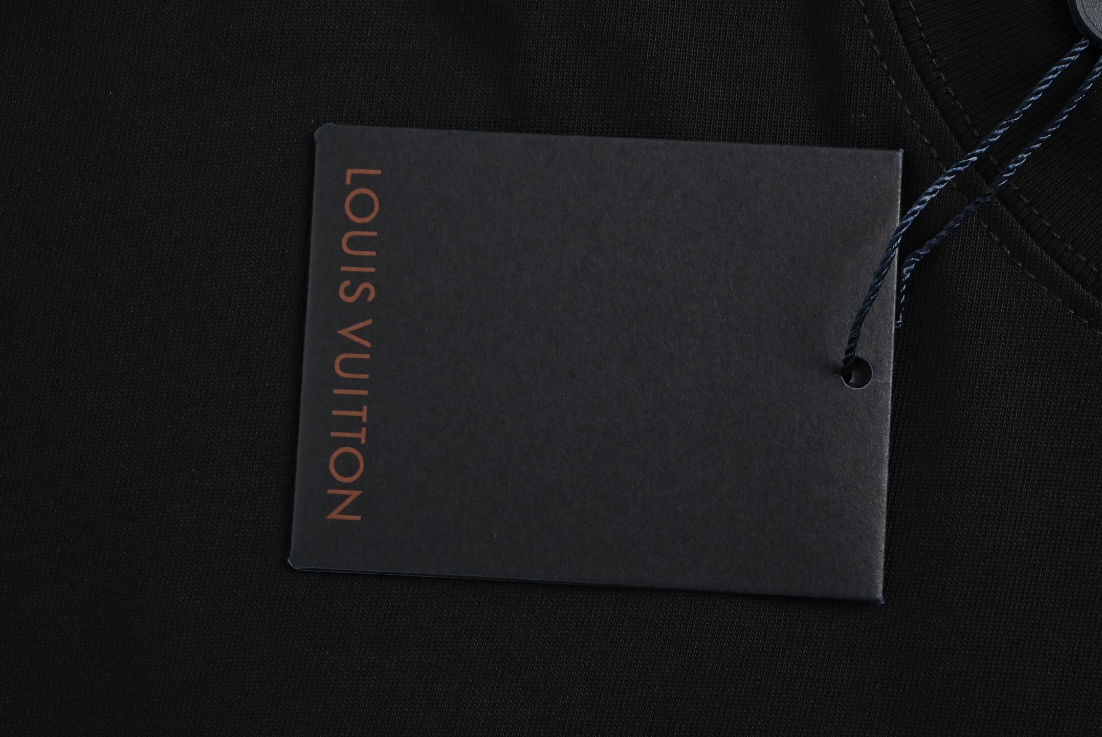 Louis Vuitton/路易威登 25ss 麻绳刺绣短袖黑色 白色