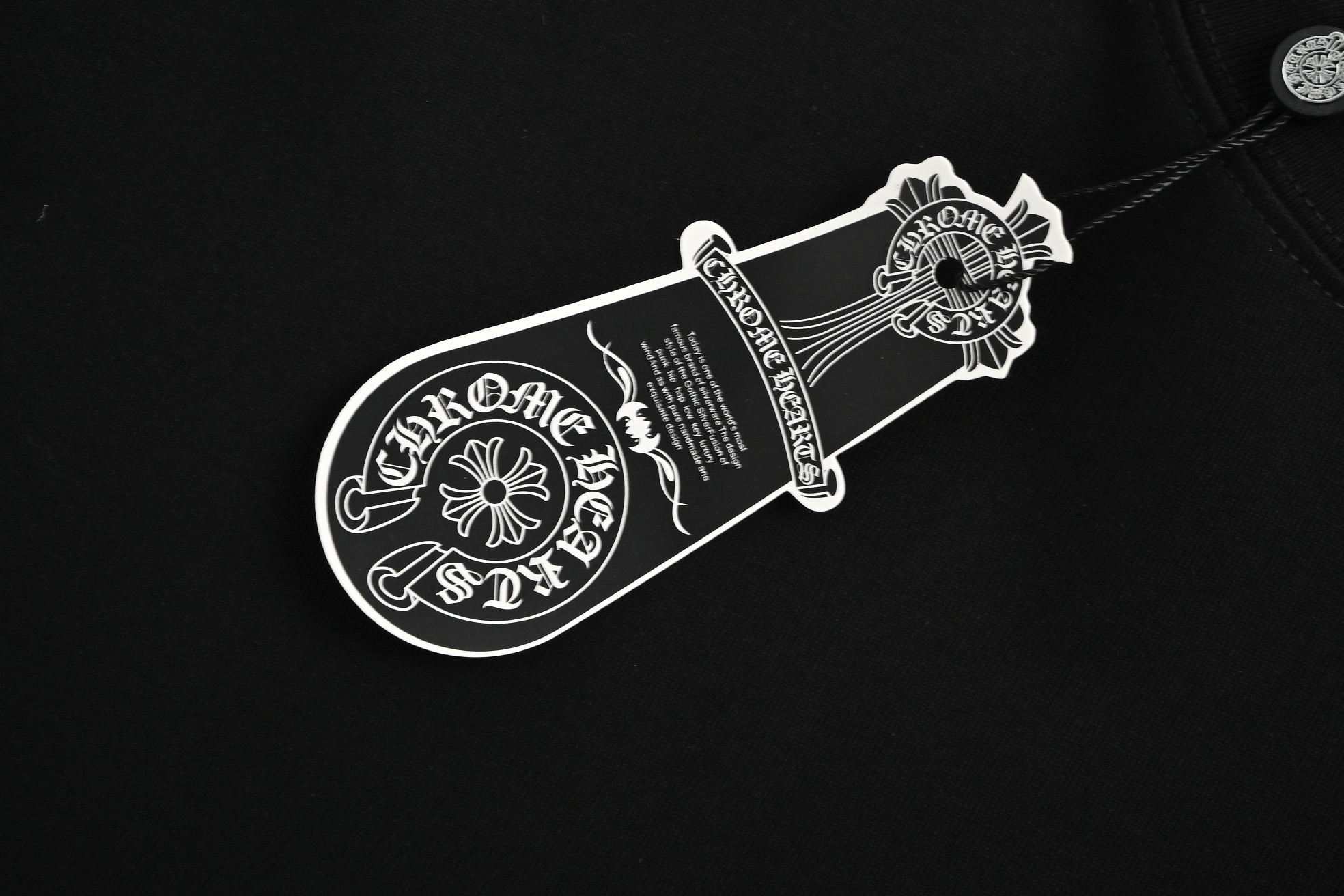 Chrome Hearts/克罗心 25ss 斑驳十字架梵文印花短袖