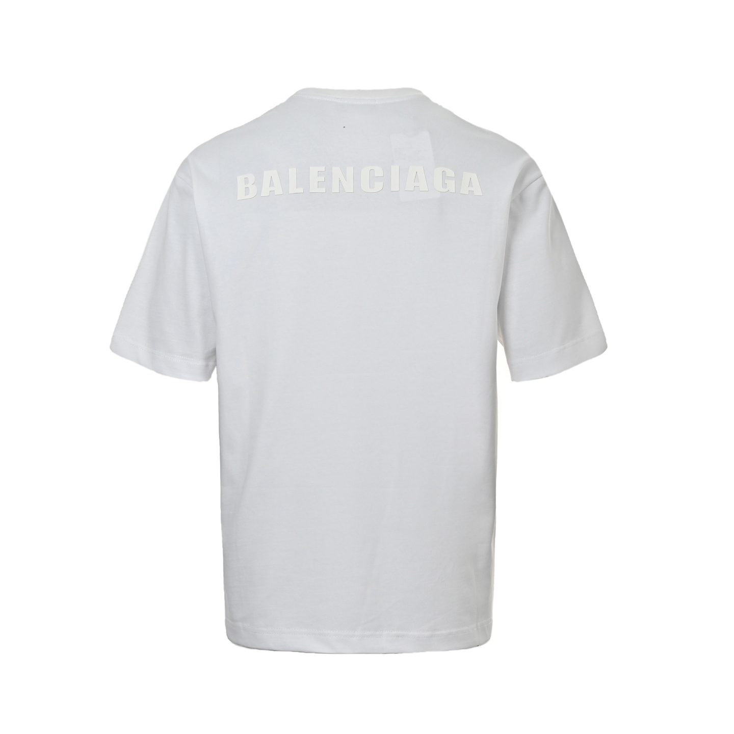 Balenciaga/巴黎世家 25ss 圆环压胶字母logo短袖