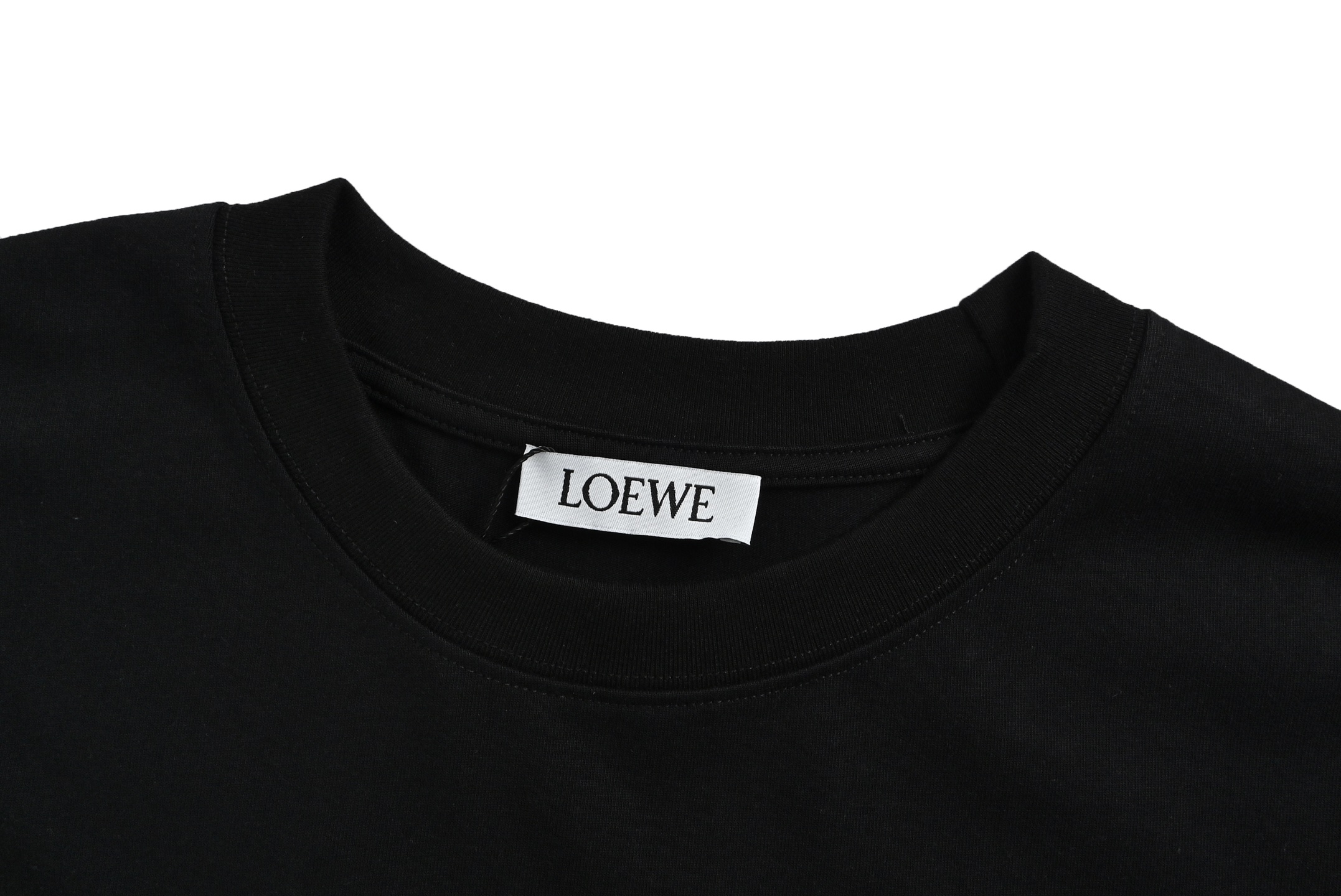 Loewe/罗意威 25ss 胸口凹凸logo压胶短袖