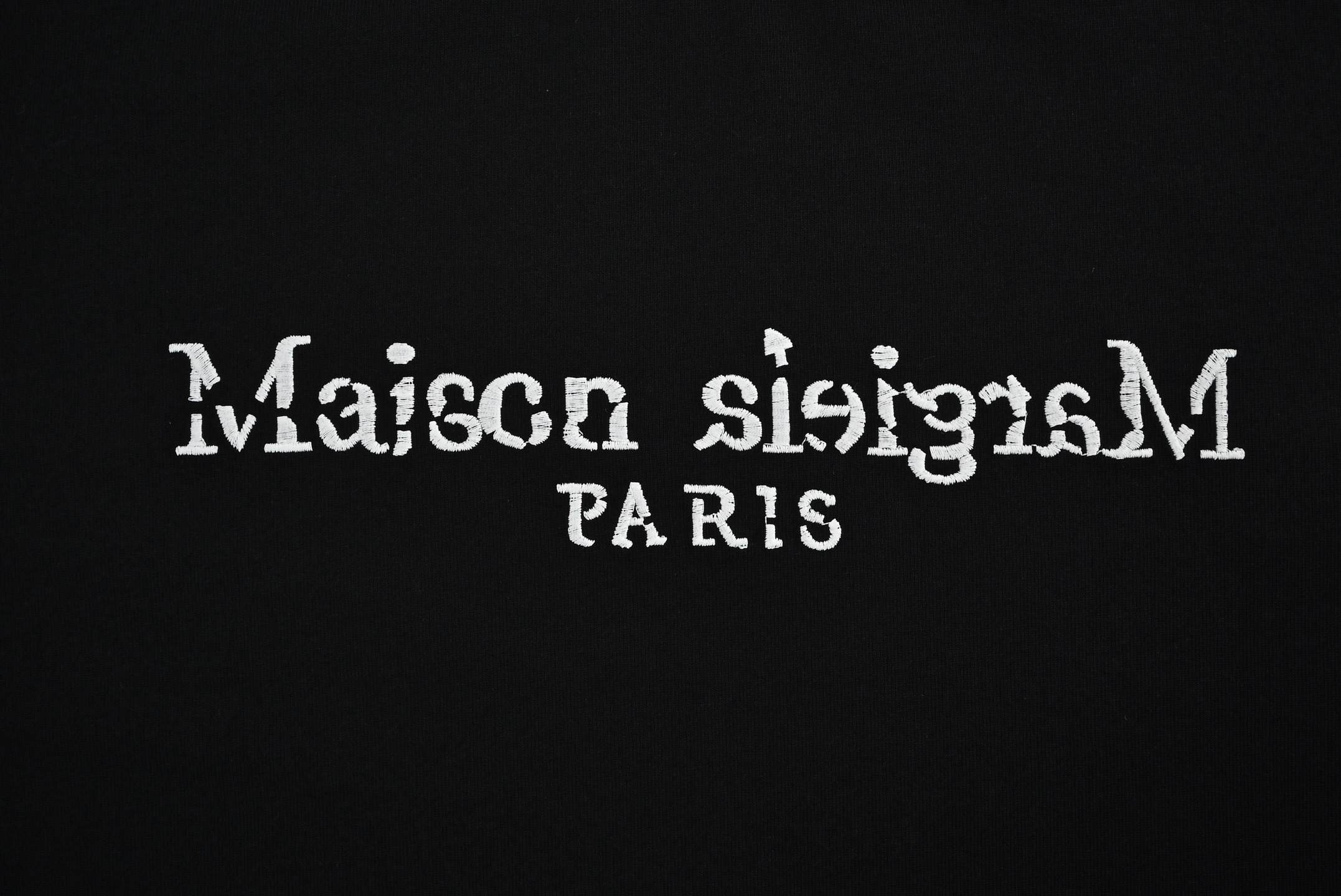Maison Margiela/马吉拉 25ss 刺绣破坏贴布短袖