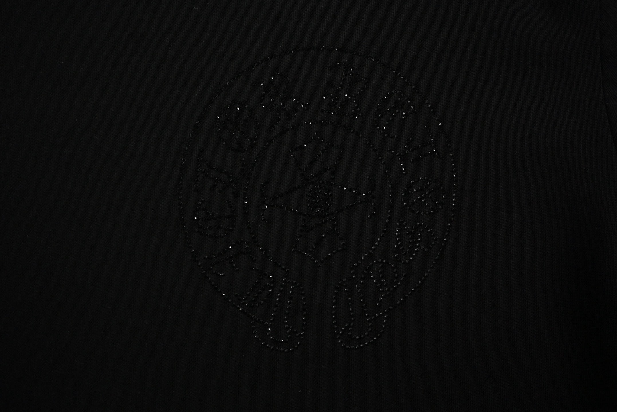 Chrome Hearts/克罗心 25ss 渐变烫钻logo短袖