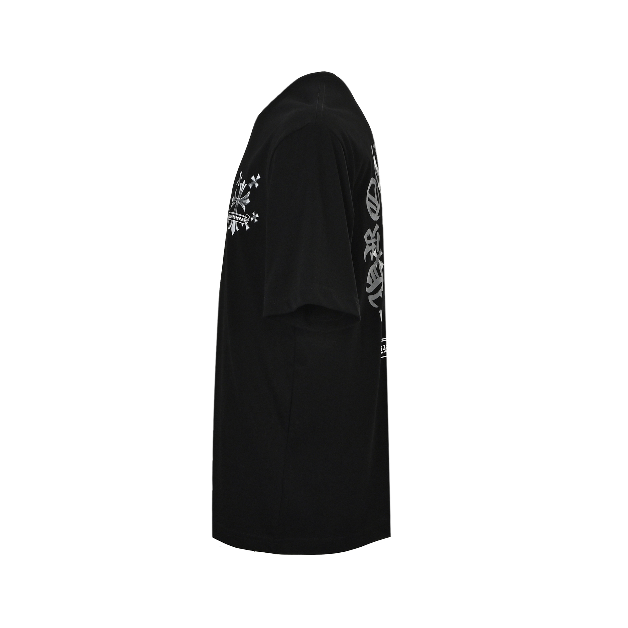 Chrome Hearts/克罗心 25ss 梵文十字架做旧印花短袖